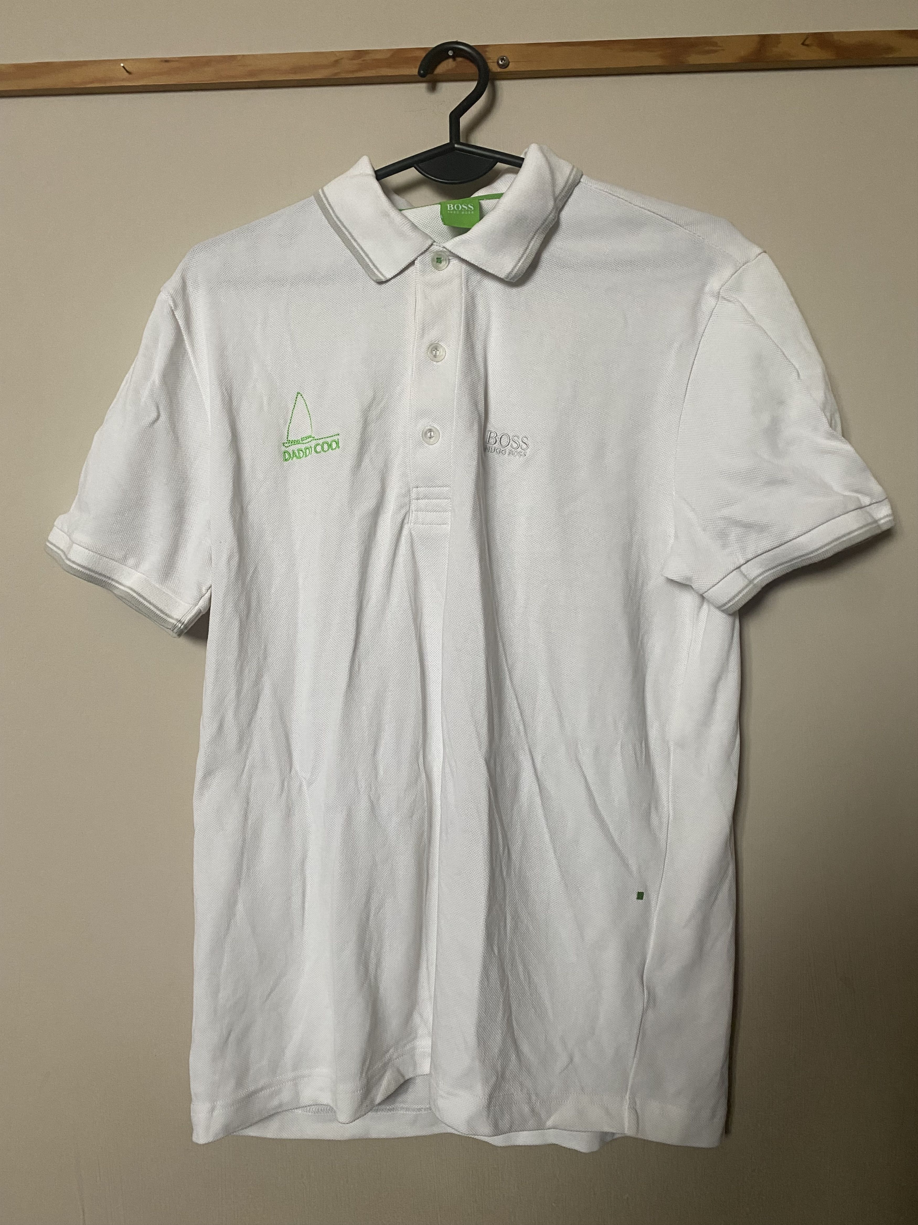 Hugo Boss White Men's polo shirt - HUGO BOSS - M - UNIQUE Size US M / EU 48-50 / 2 - 1 Thumbnail