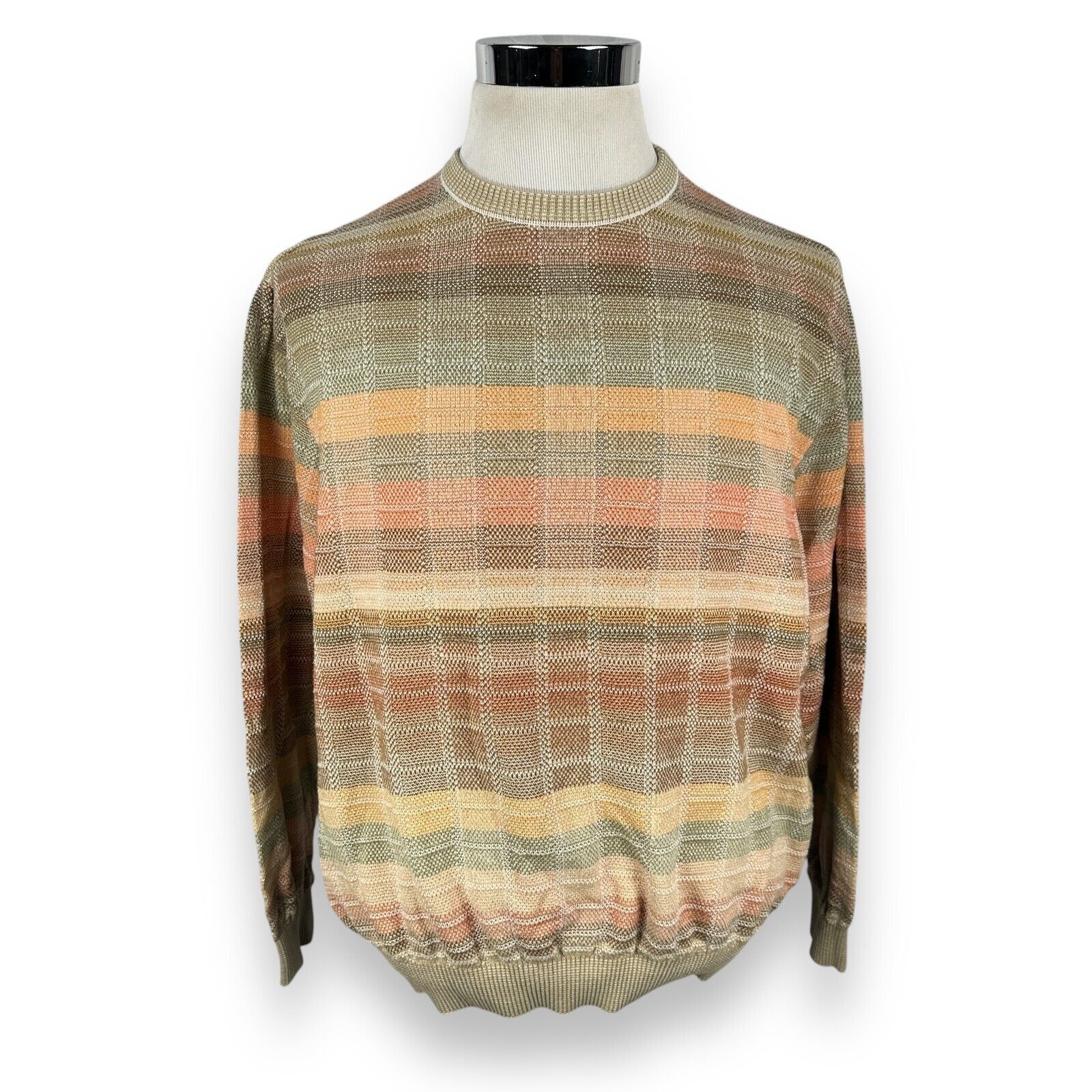 St Croix Men’s Vintage orders Pale Yellow Knit Sweater