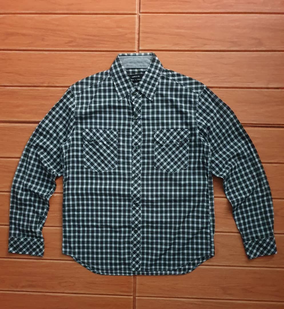 Comme Ca Ism 💥Comme ca ism checkered button up western shirt Size US M / EU 48-50 / 2 - 1 Thumbnail