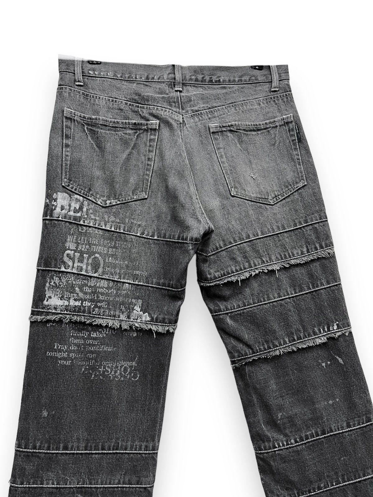 STUDIOUS × Seditionaries × Vintage 🔥BERNINGSSHO Seditionaries FLARE Hysteric Hagi Patchwork Size US 31 - 12 Thumbnail