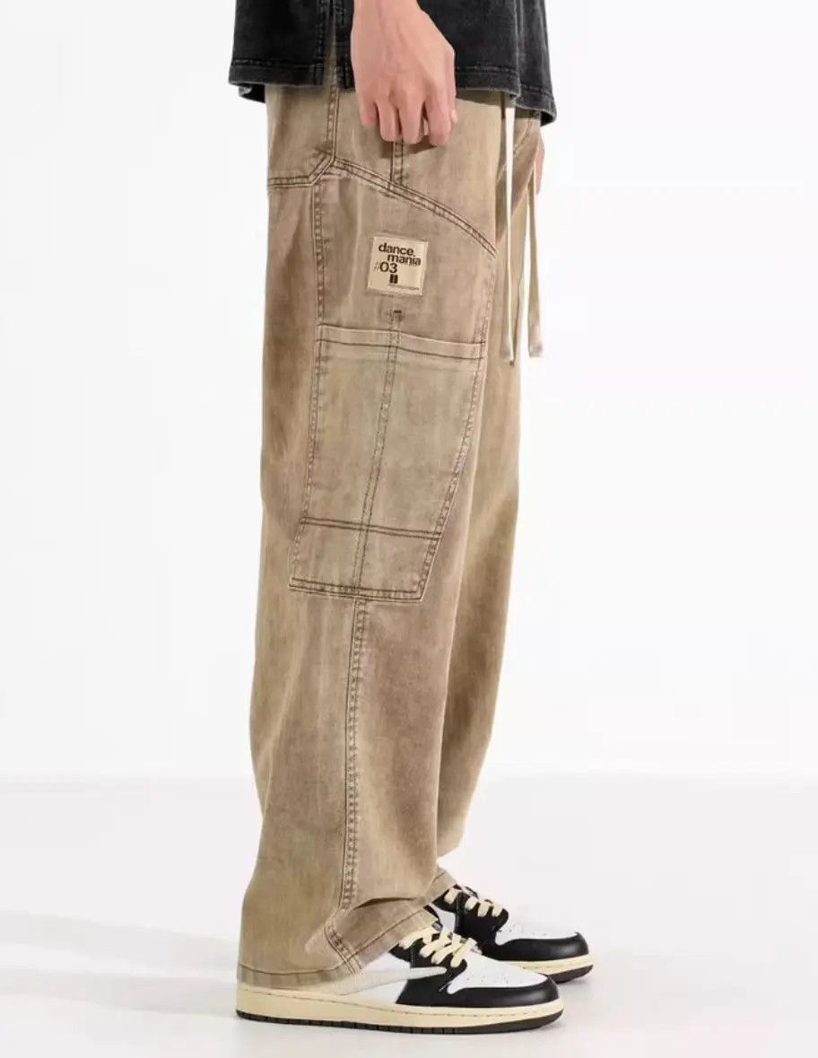 Designer × Japanese Brand Vintage Streetwear Harajuku Loose Casual Pants Size US 31 - 3 Thumbnail