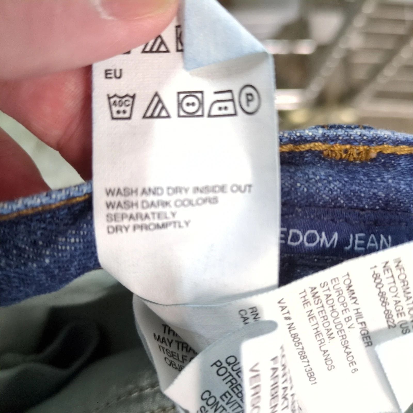 Tommy Hilfiger Tommy Hilfiger Freedom Jeans Men's 42x32 Wide Straight Leg Size US 42 / EU 58 - 10 Thumbnail