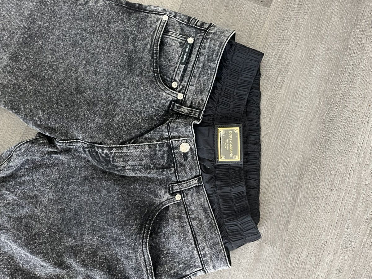 Dolce & Gabbana Dolce and Gabbana Denim Pants with Layered Boxer Size US 32 / EU 48 - 2 Thumbnail