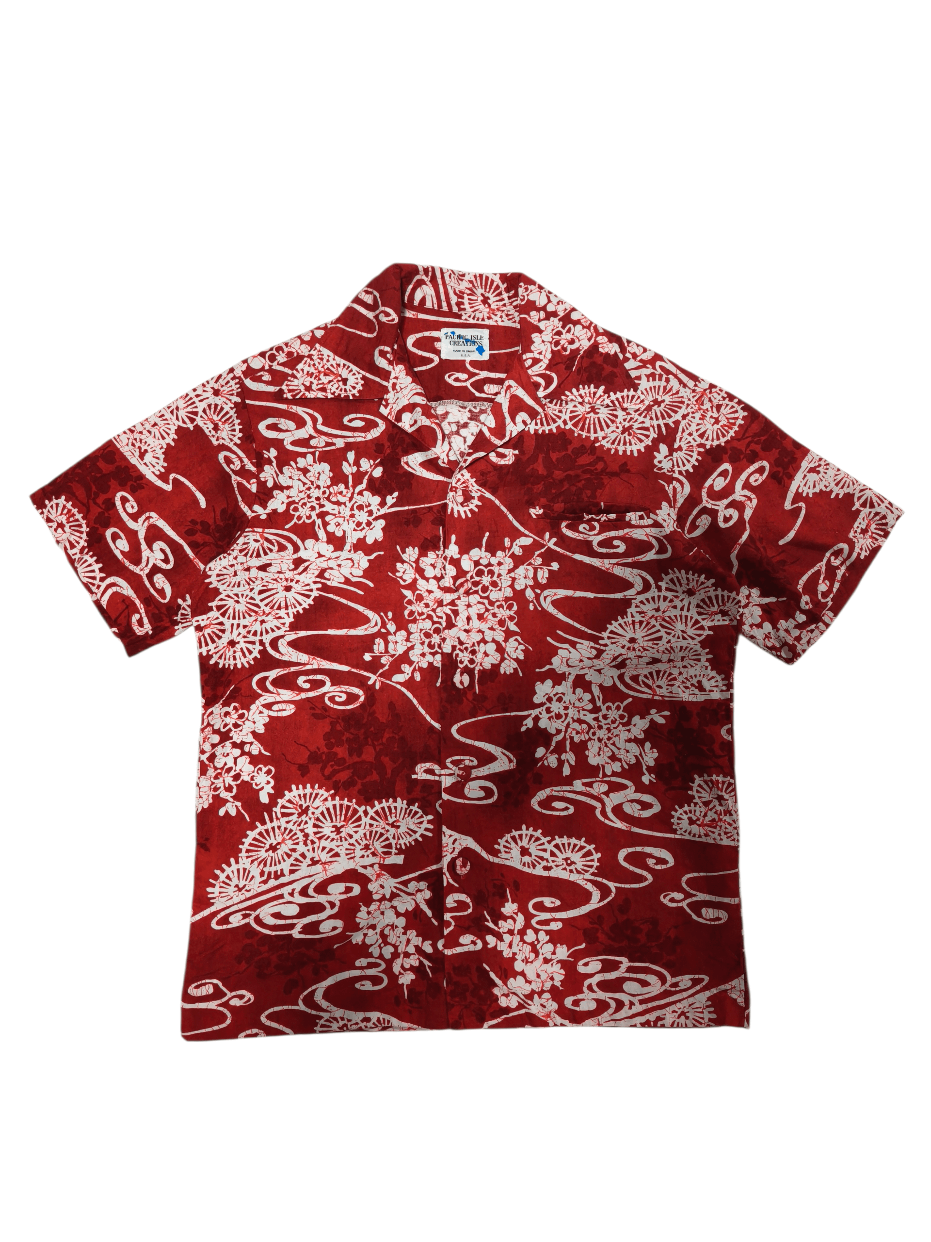 Vintage PACIFIC ISLE CREATION HAWAIIAN SHIRT Size US XS / EU 42 / 0 - 1 Thumbnail