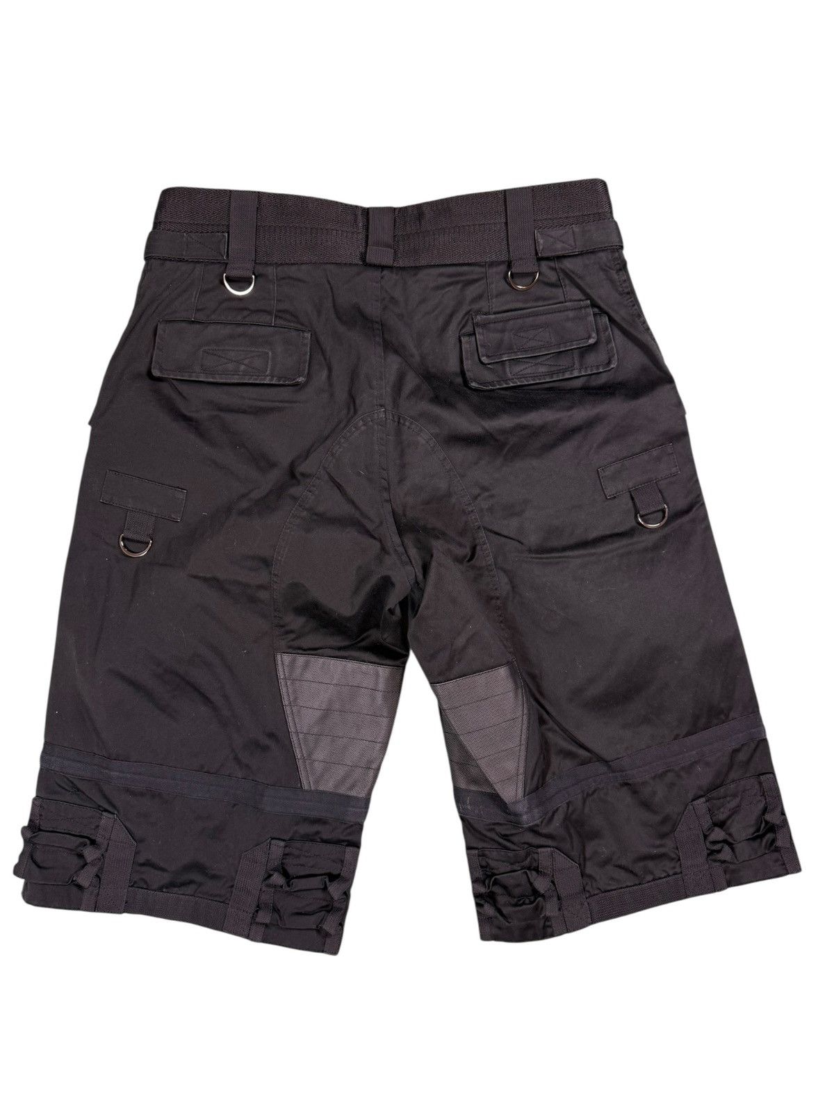 Dolce & Gabbana D&G BLACK UTILITY MULTIPOCKET SHORTS Size US 32 / EU 48 - 2 Thumbnail