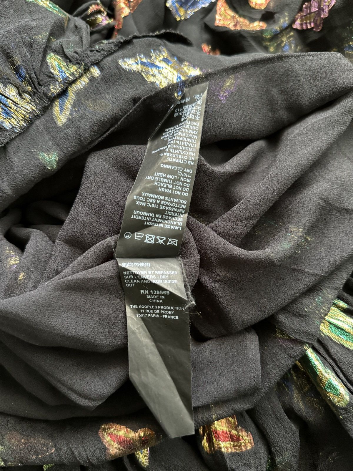 Designer × The Kooples The Kooples avant garde silk dress Size S / US 4 / IT 40 - 11 Thumbnail