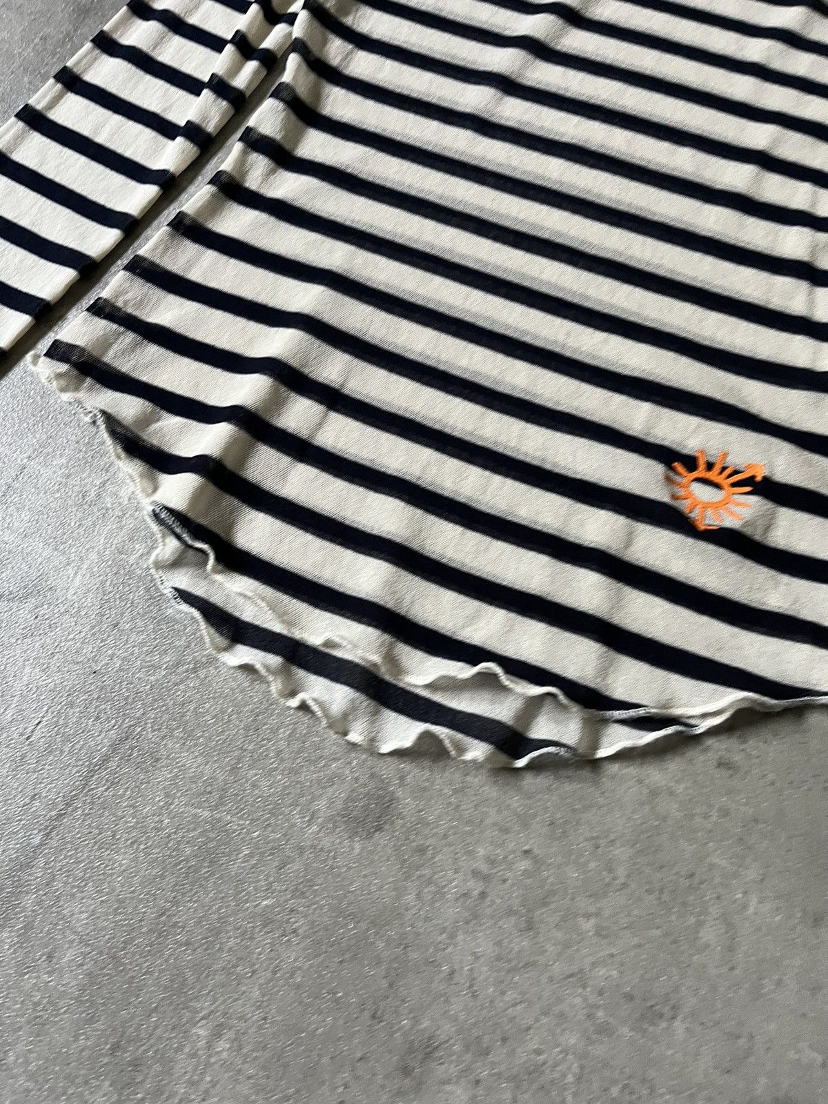 Jean Paul Gaultier Vintage Jean Paul Gaultier striped mesh top 90s Size S / US 4 / IT 40 - 4 Thumbnail