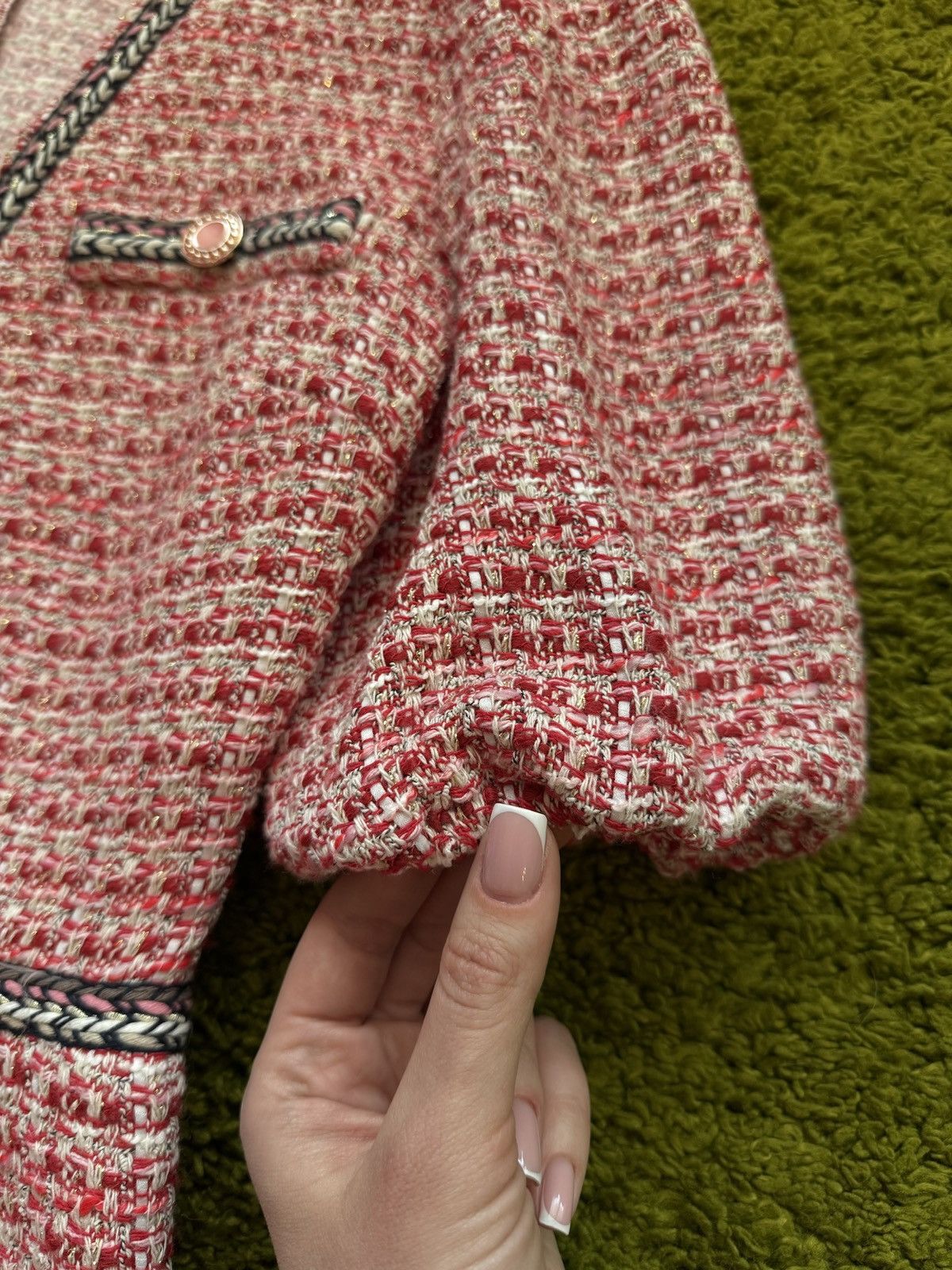Designer × Maje Maje oldmoney style tweed dress Size S / US 4 / IT 40 - 6 Thumbnail
