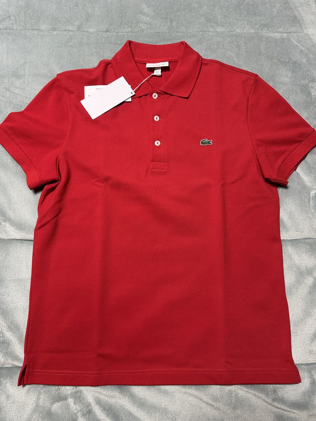 Lacoste Lacoste Polo Shirt Men Sz Large Sz 005 Red Slim Fit Logo Size US L / EU 52-54 / 3 - 2 Thumbnail