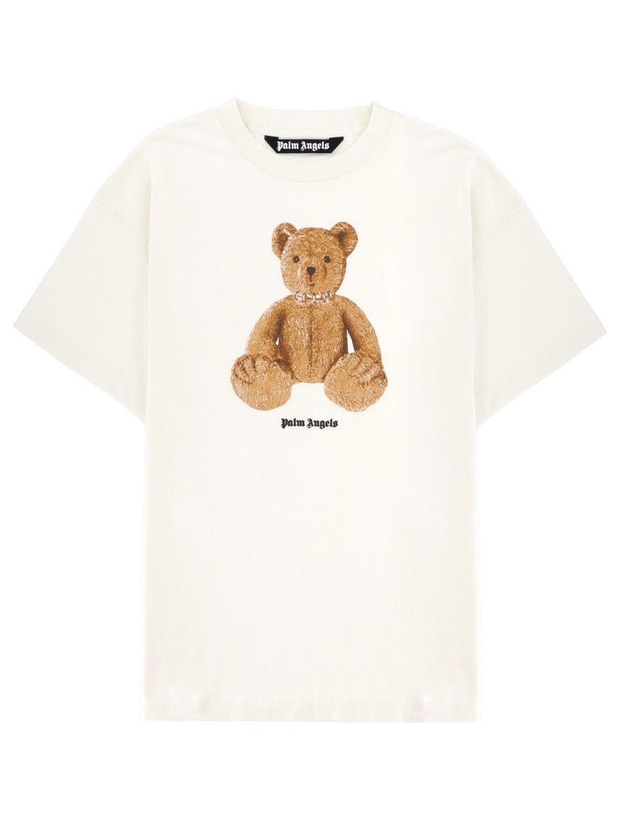 Palm Angels PALM ANGELS T-SHIRT "BEAR" - WHITE Size US XL / EU 56 / 4 - 1 Thumbnail
