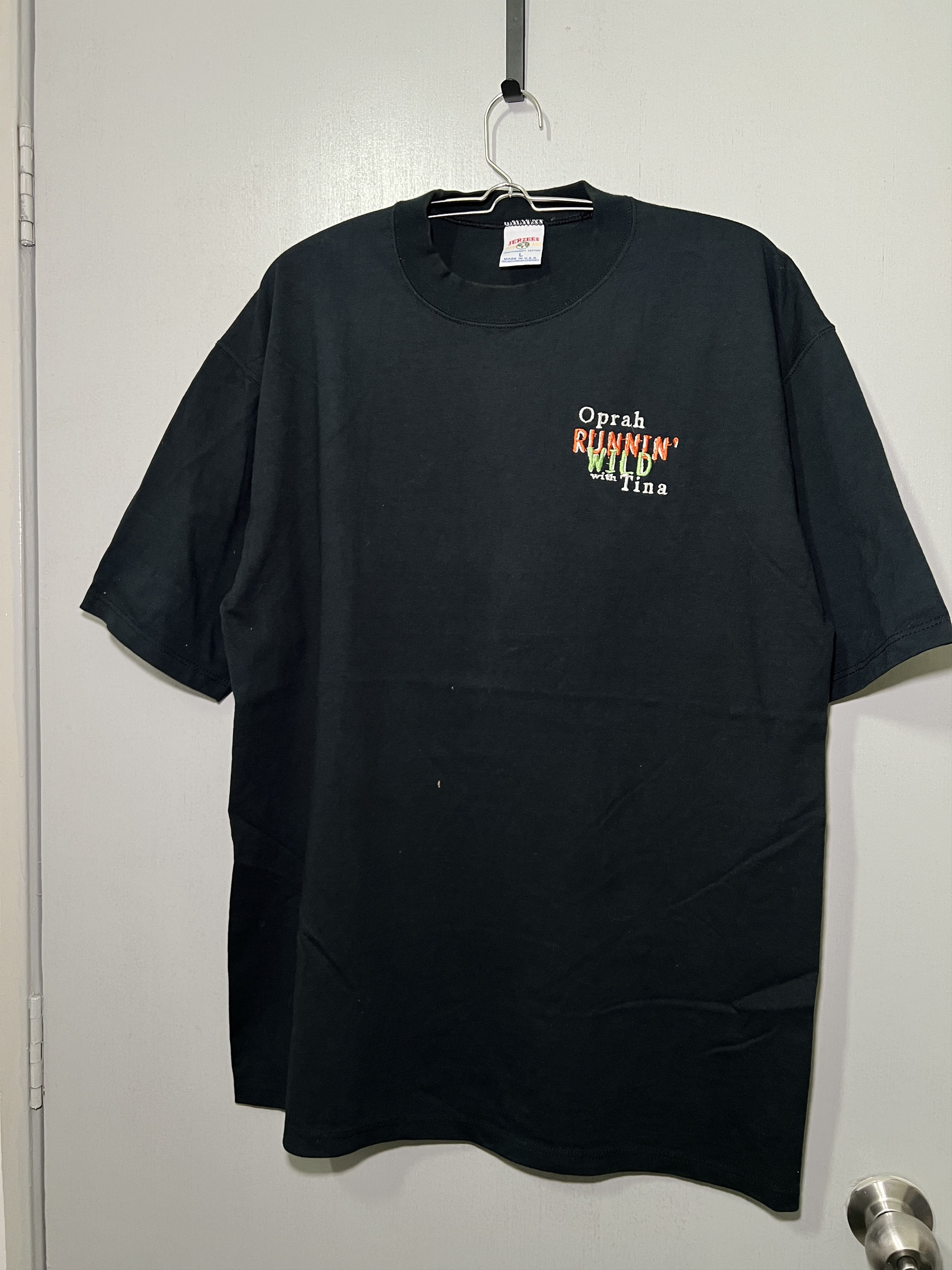 Jerzees × Vintage Vintage 1997 Oprah Winfrey Runnin Wild With Tina Turner Tee Size US L / EU 52-54 / 3 - 1 Thumbnail