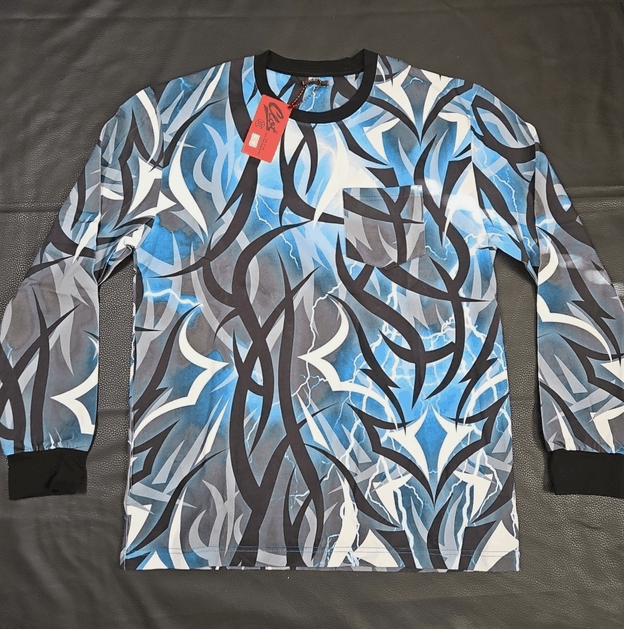 CLOT Clot Alienegra Tribal Camo Long Sleeve T-Shirt Size US M / EU 48-50 / 2 - 1 Thumbnail