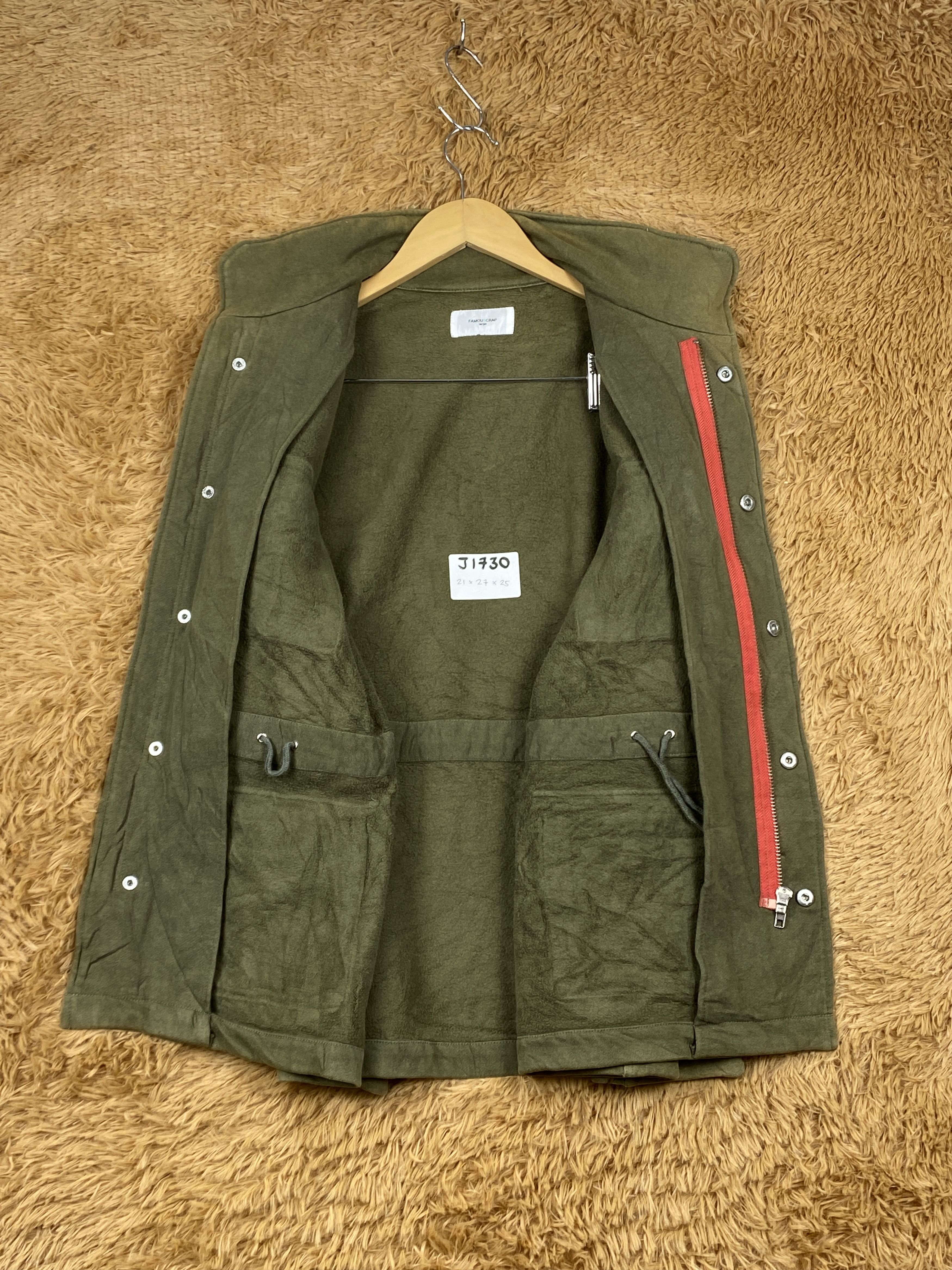 Japanese Brand Vintage FamousCrap Rugged Zip Up Utility Jacket J1730 Size US S / EU 44-46 / 1 - 6 Thumbnail