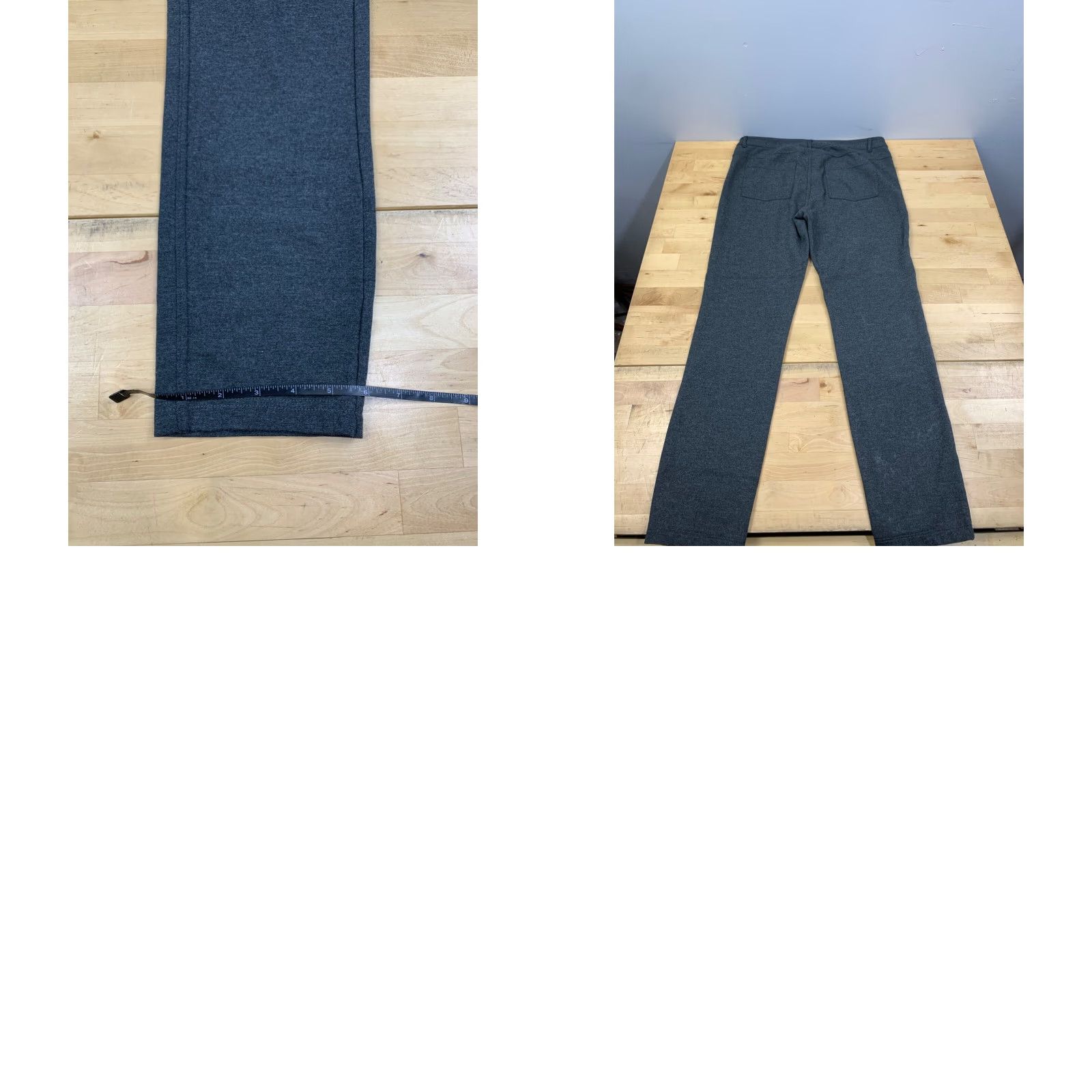 Athleta Athleta Womens Pants 8 Ponte Charcoal Gray 26" Inseam Casual Stretch #9007 Size 30" / US 8 / IT 44 - 8 Thumbnail