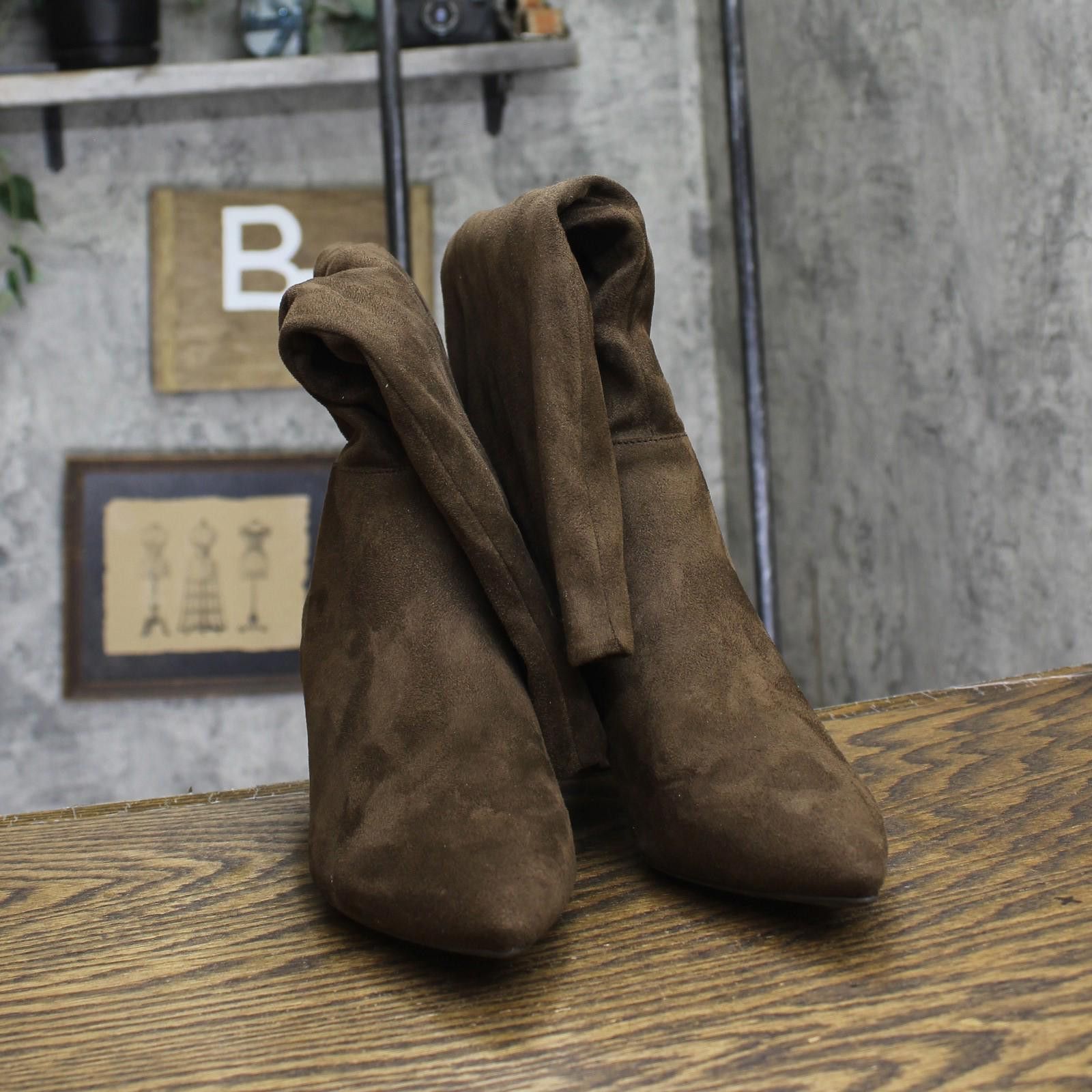 Other Nwt A New Day Raye Tall Dress Boots 88375202 Dark Brown 8m Size US 8 / IT 38 - 4 Thumbnail