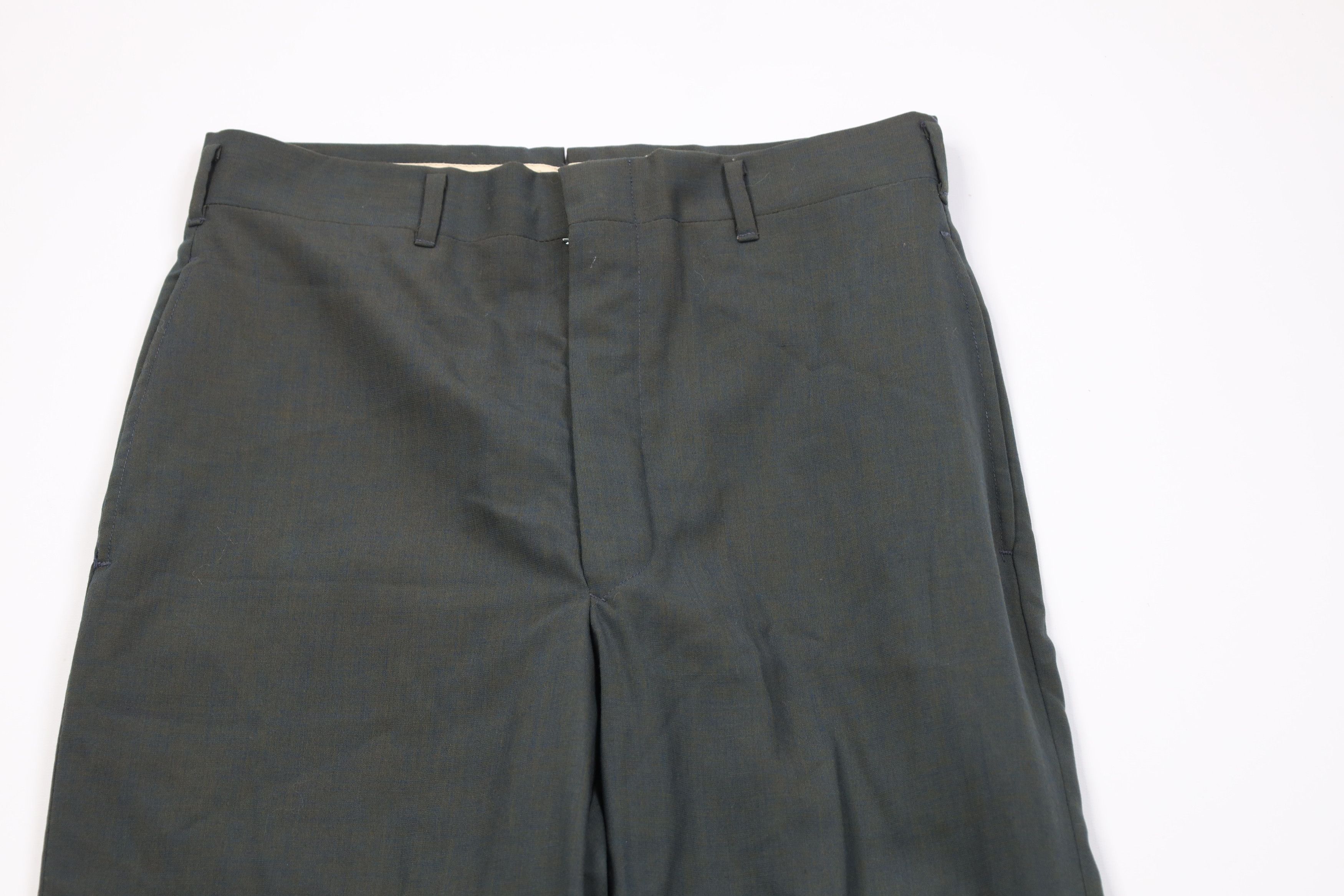 Vintage Deadstock Vintage 50s Rockabilly Knit Chino Pants Ivy USA Size US 30 / EU 46 - 2 Thumbnail
