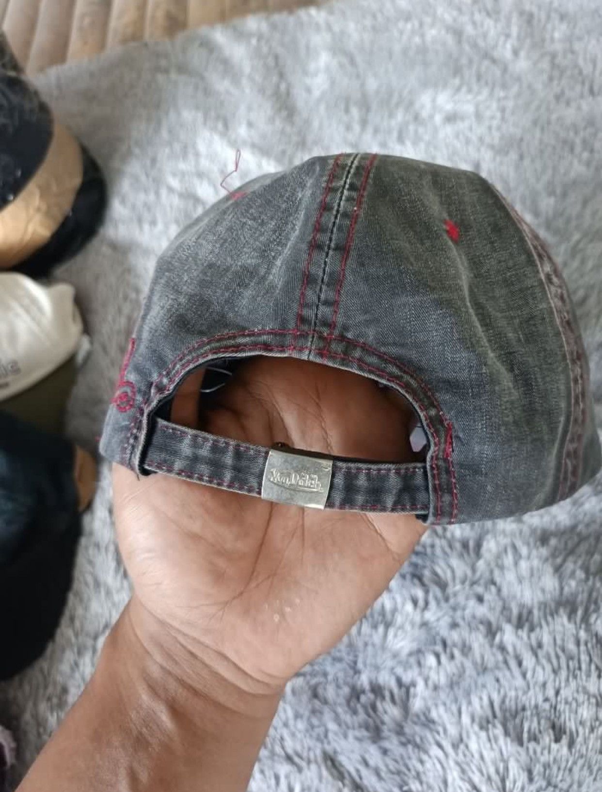 Von Dutch The black denim hat Size ONE SIZE - 3 Thumbnail