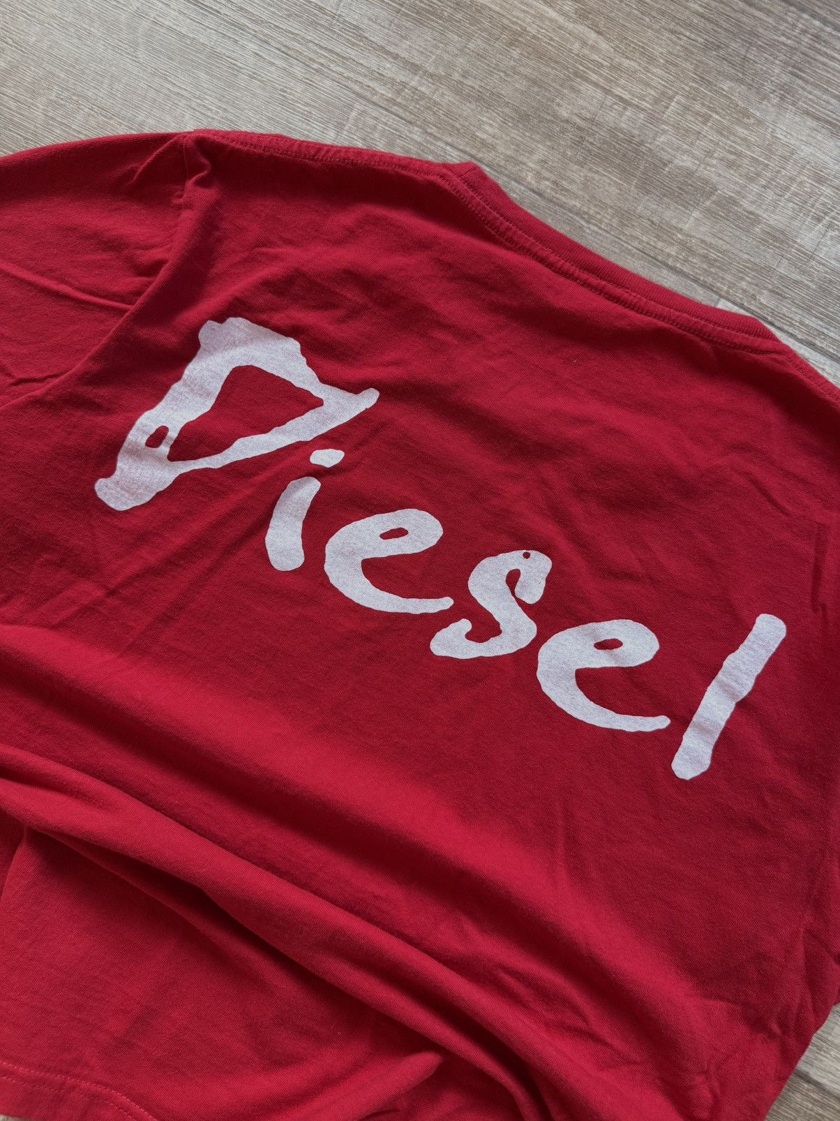 Diesel vintage y2k diesel central logo punk res tee Size US L / EU 52-54 / 3 - 6 Thumbnail
