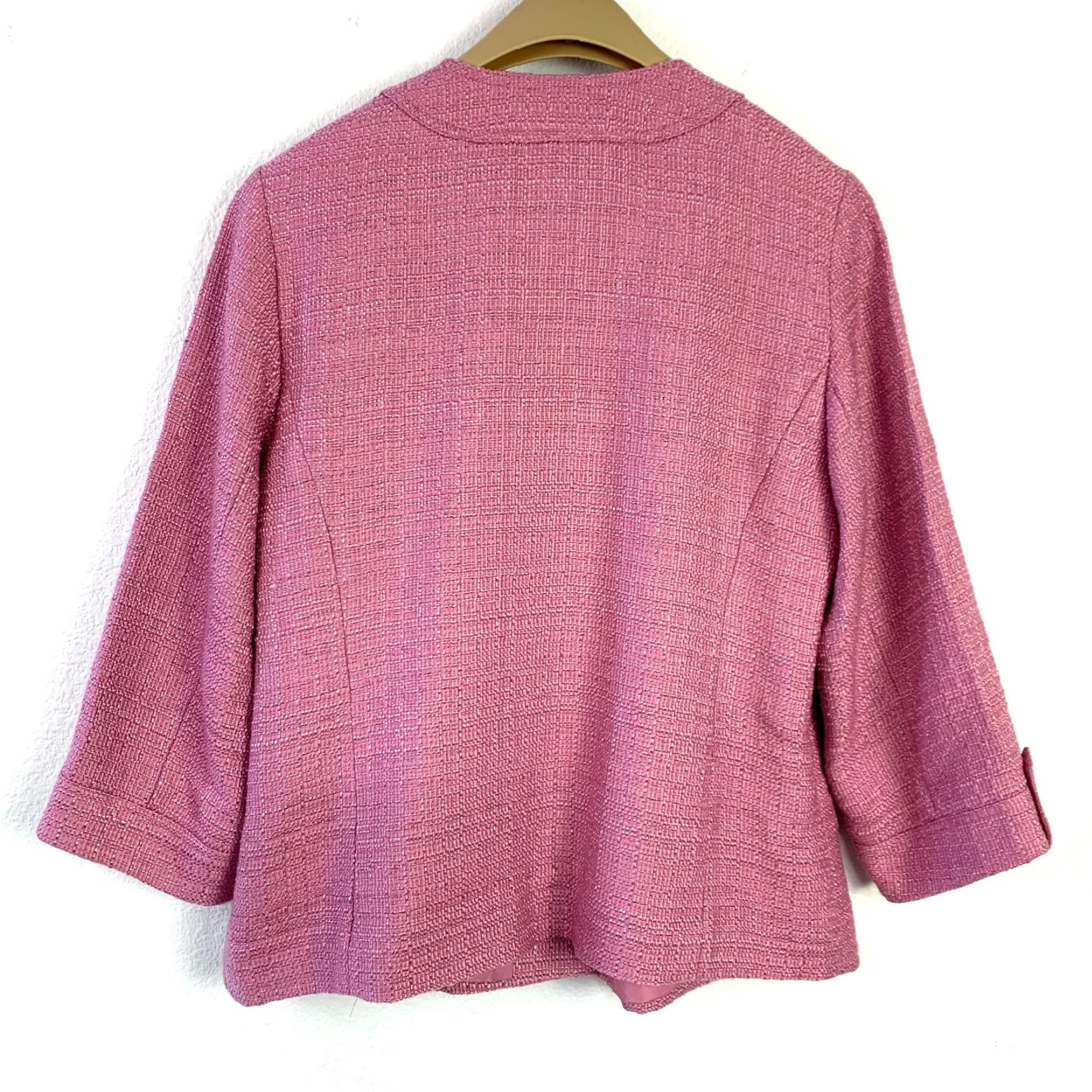 Vintage VINTAGE Appleseed's Blazer Shirt Purple Size 10 Women Five-Button Lightweight 90s Preppy Business Casual Blazer Mens Womens Girls? Size L / US 10 / IT 46 - 5 Thumbnail