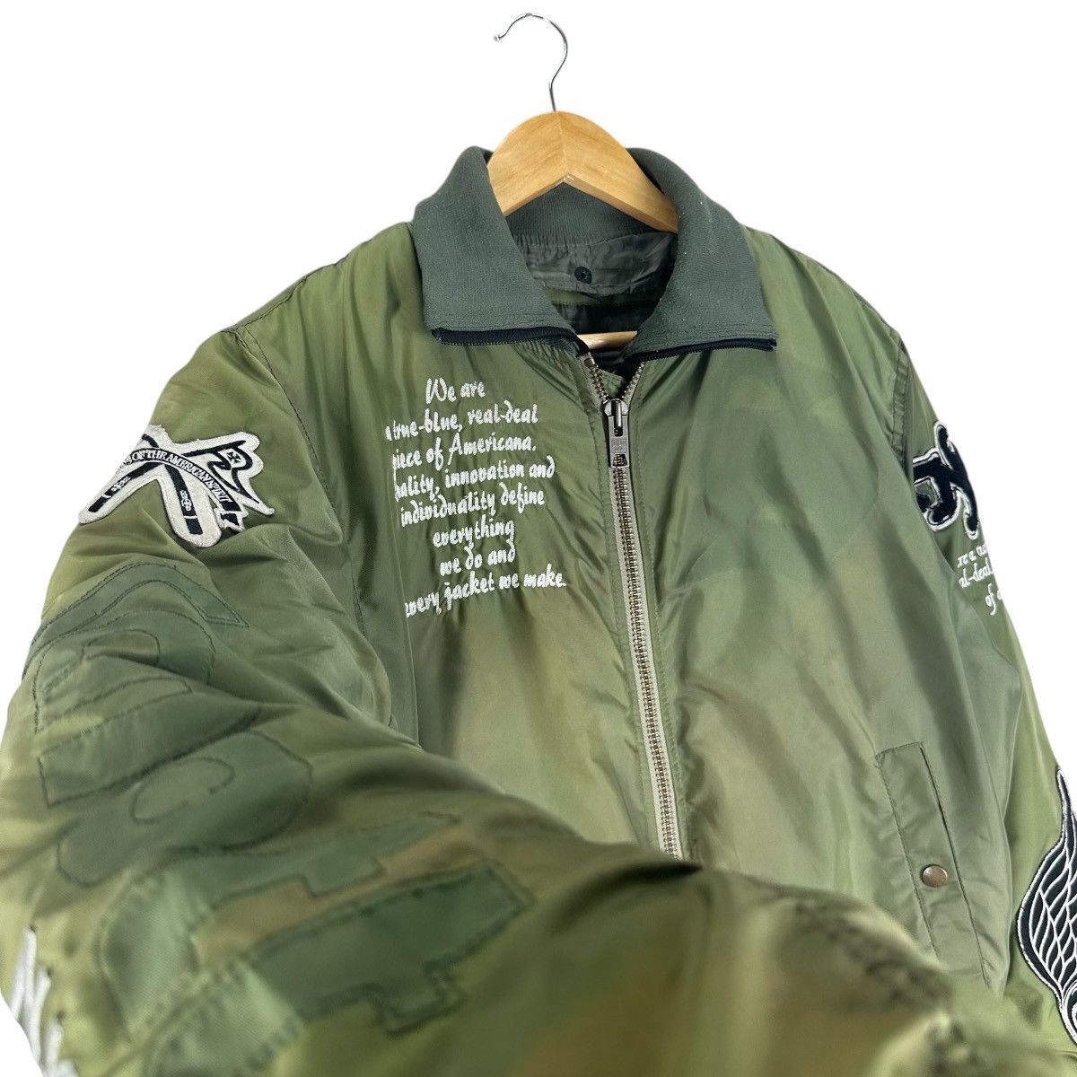 Schott SCHOTT MA1 BOMBER FLYER JACKET Size US M / EU 48-50 / 2 - 5 Thumbnail