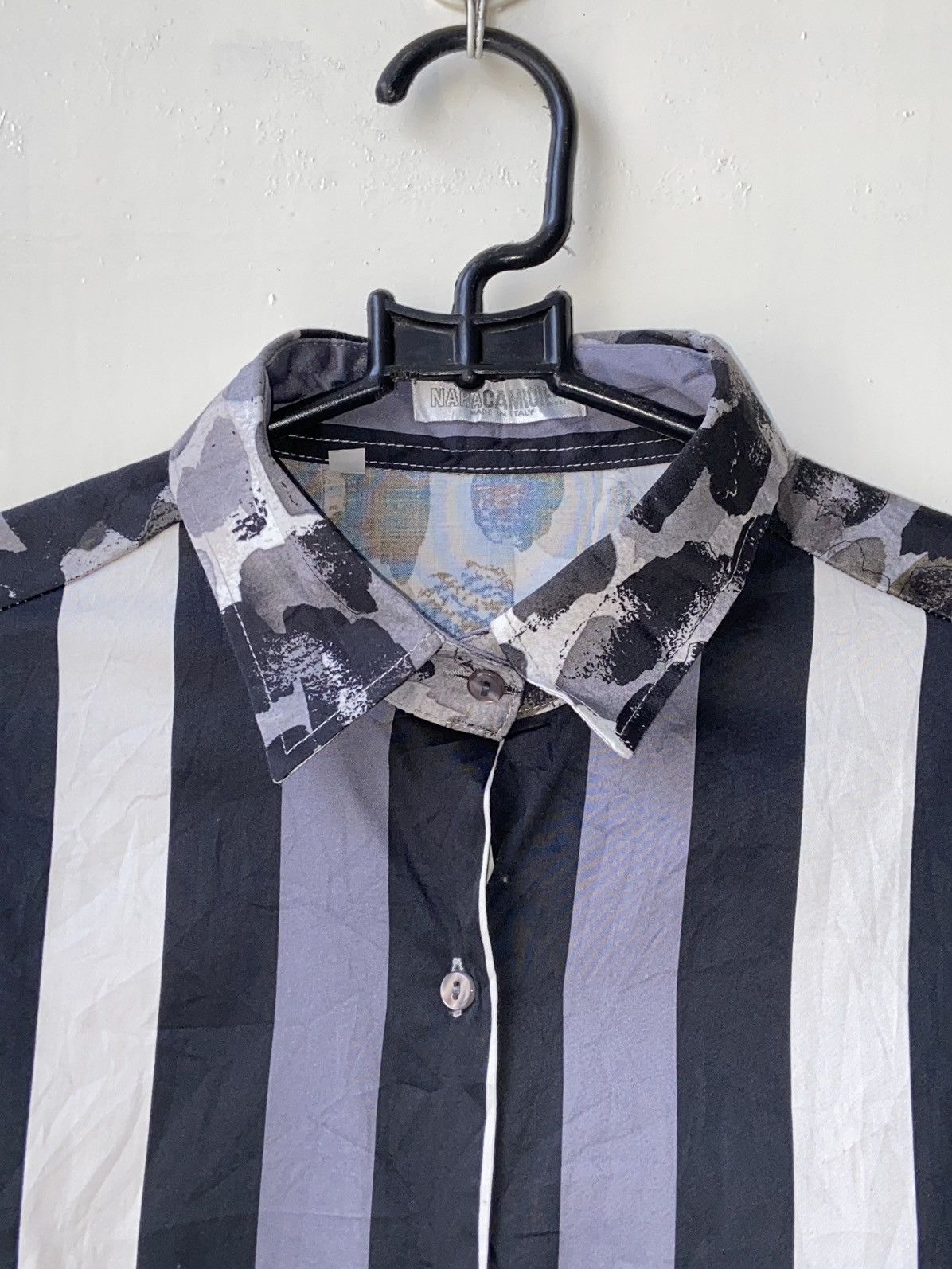 Designer × Japanese Brand NARA CAMICIE Patterned Shirt Size US XS / EU 42 / 0 - 13 Thumbnail