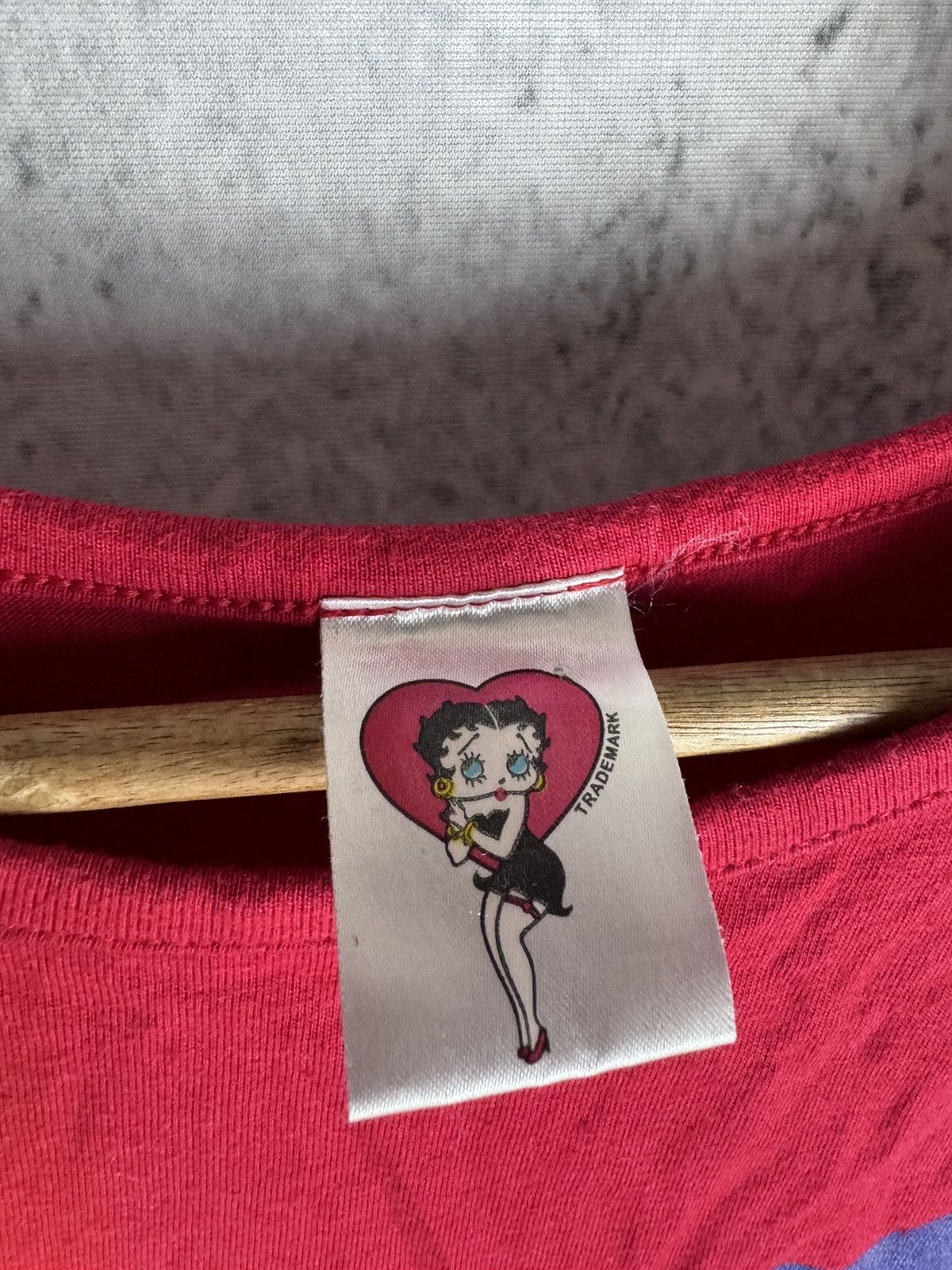 Universal Studios BETTY BOOP MOVIE CARTOON RARE VINTAGE BLACK TANKTOP Size US M / EU 48-50 / 2 - 3 Thumbnail