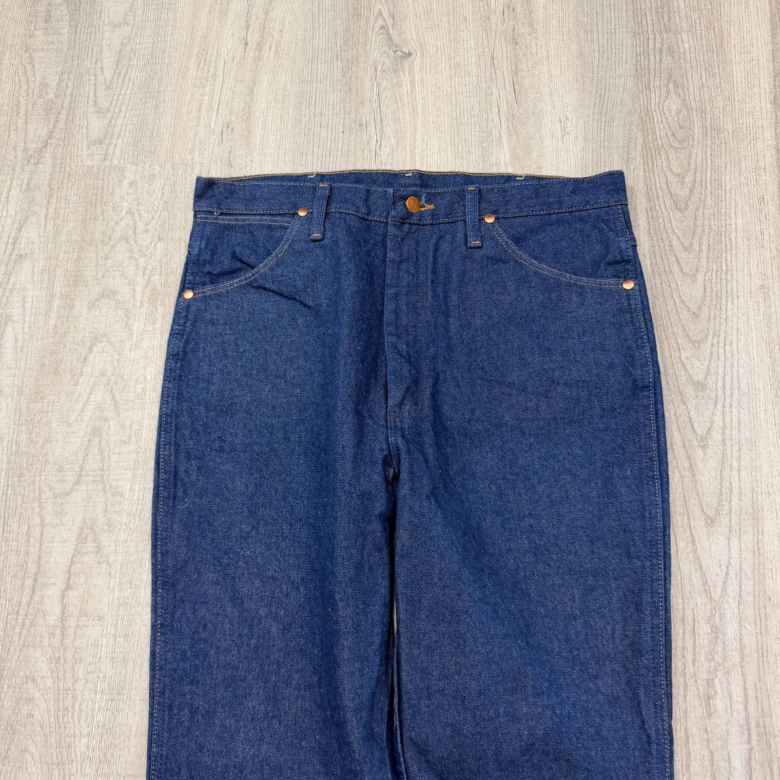 Wrangler Vintage Wrangler Cowboy Cut Slim Fit Jeans Men's 36x34 Blue Size US 36 / EU 52 - 3 Thumbnail