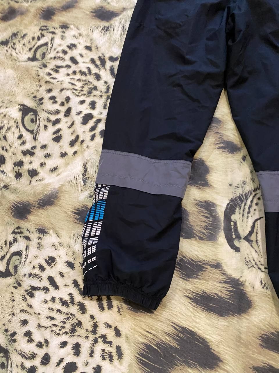 Nike Y2K black Vintage logo Streetwear Nike Casual Pants Size US 34 / EU 50 - 17 Thumbnail