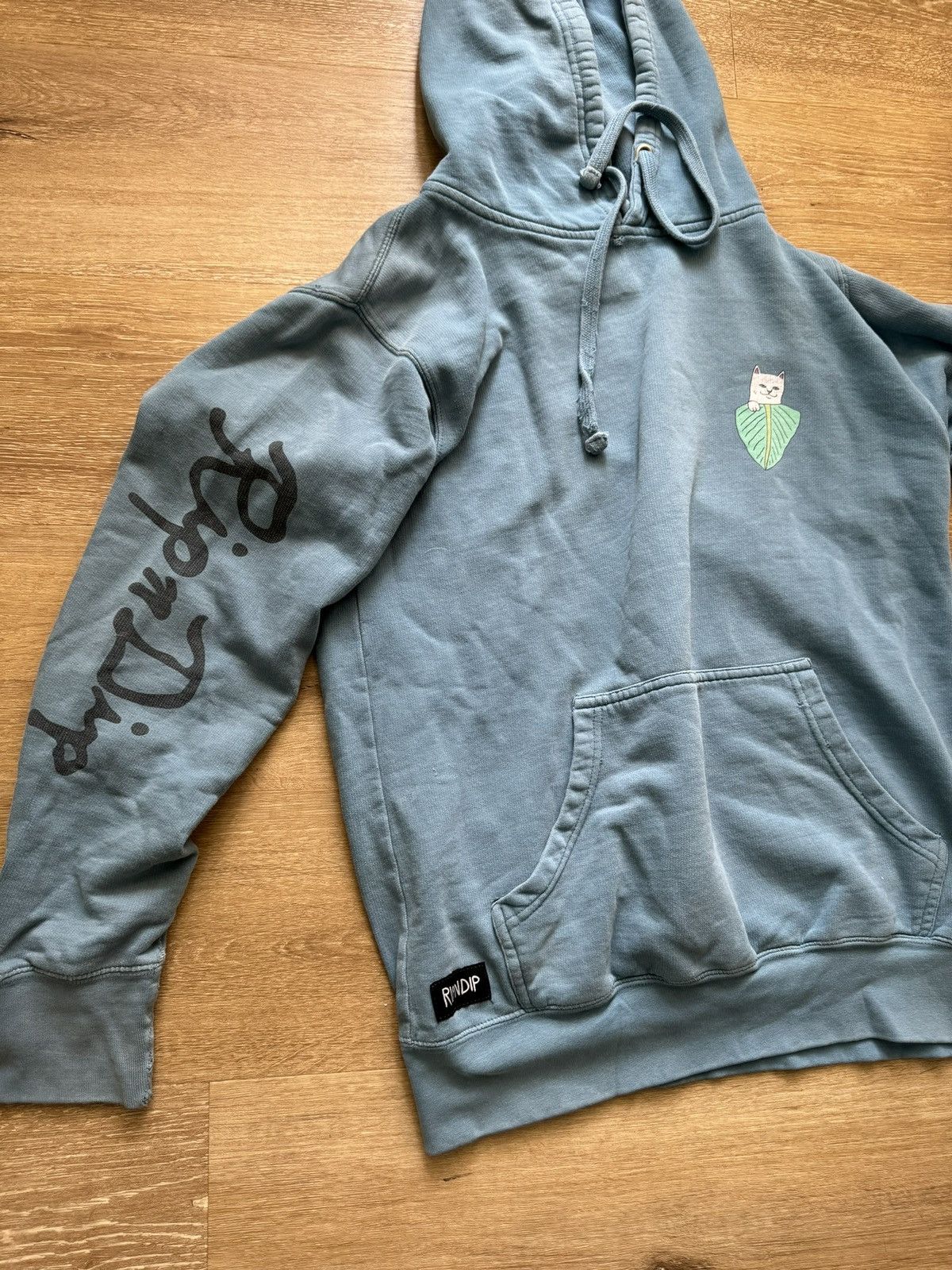 RIPNDIP Rip N Dip Monstera Cat Pullover Hoodie Medium Size US M / EU 48-50 / 2 - 5 Thumbnail