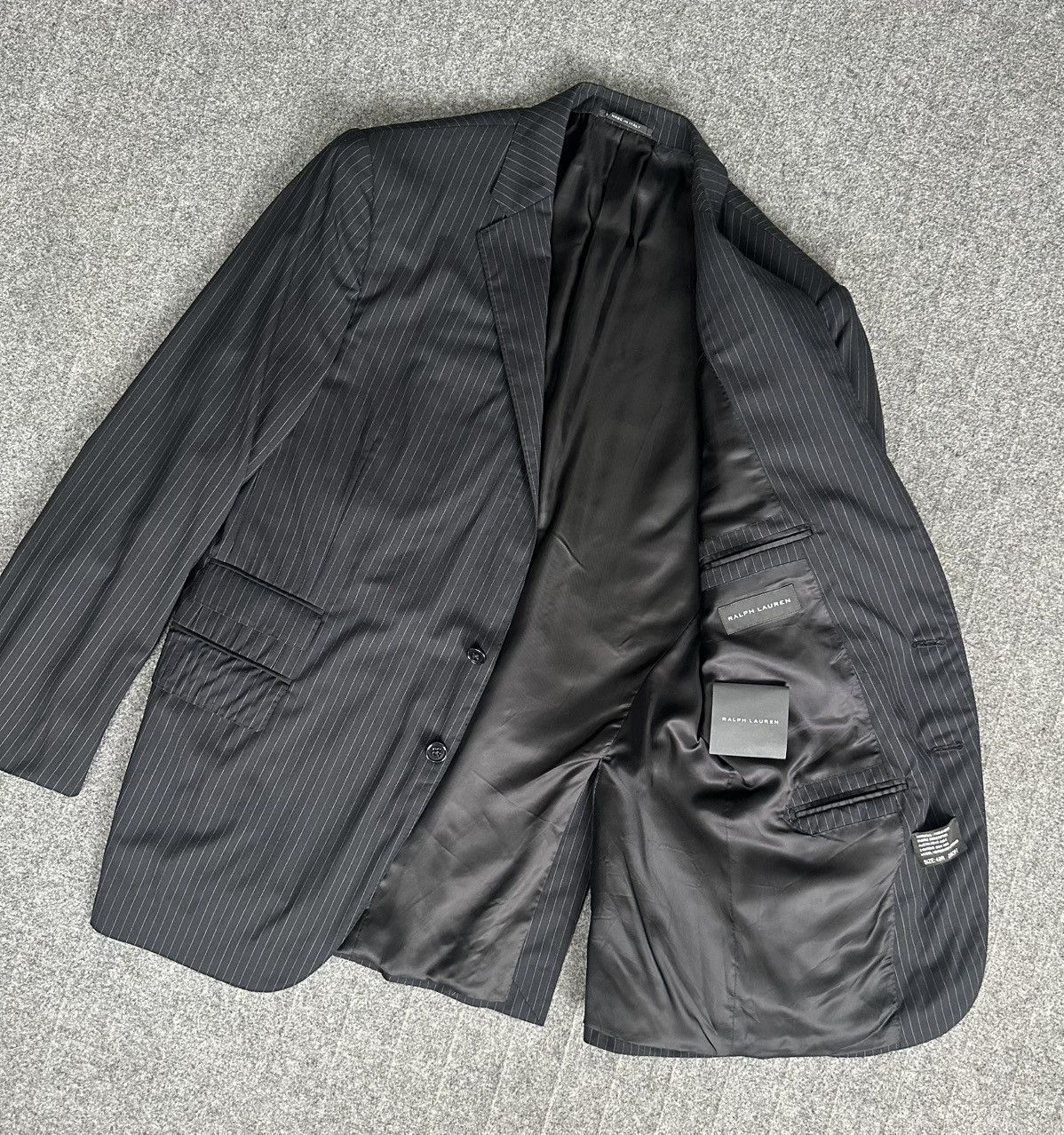 Ralph Lauren Black Label Ralph Lauren - Black Label - Austin 2B NT Pin Dot Stripes Size 42R - 5 Thumbnail