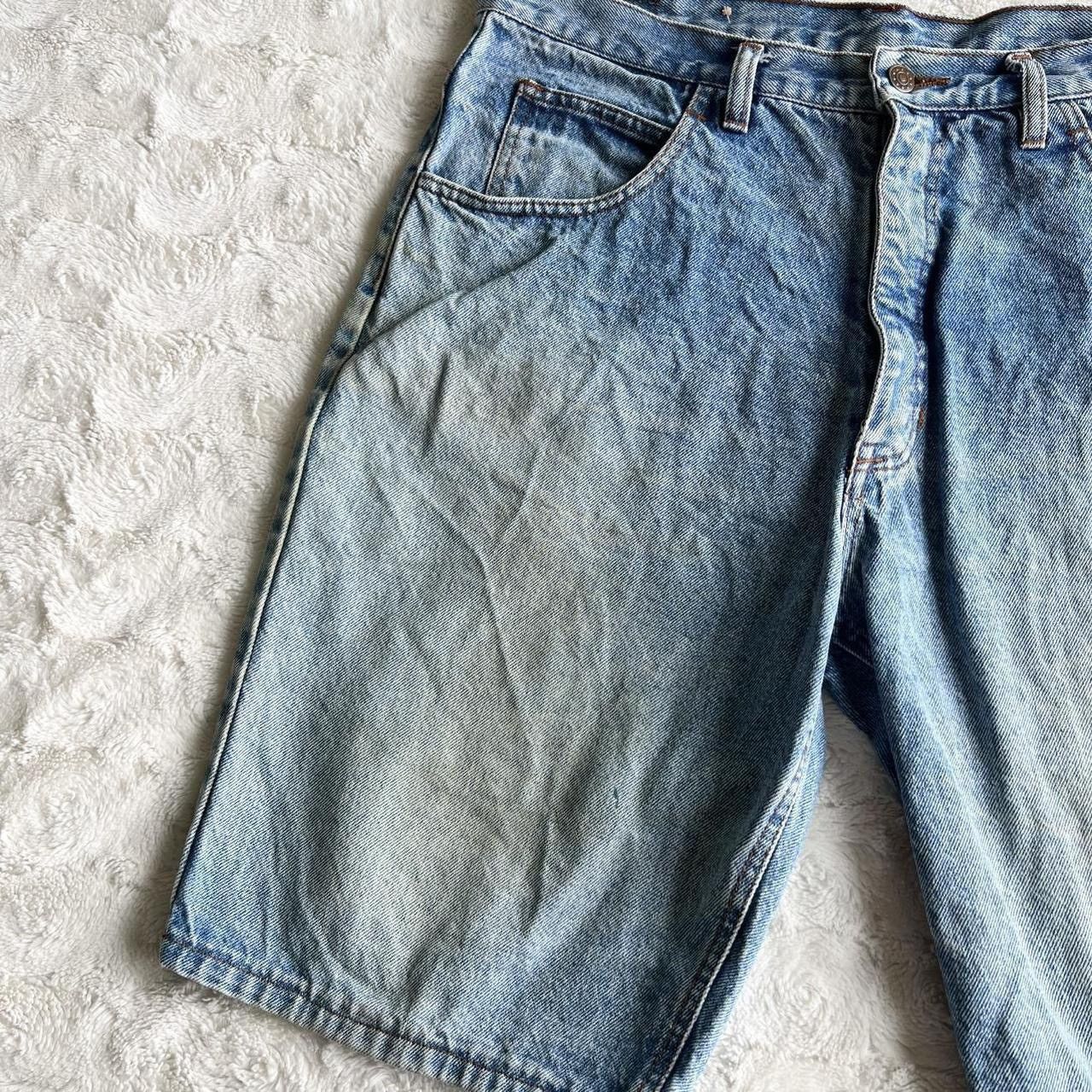 Other Vintage Denim Shorts Jorts Juniors 15/16 Fits 36 Blue Jean Size 36" / US 14 / IT 50 - 4 Thumbnail