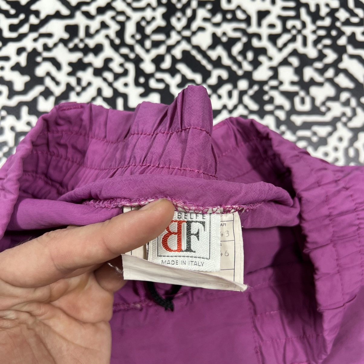 Vintage Vintage 90s BELFE Nylon Retro Style Summer Rare Italy Shorts Size US 31 - 12 Thumbnail