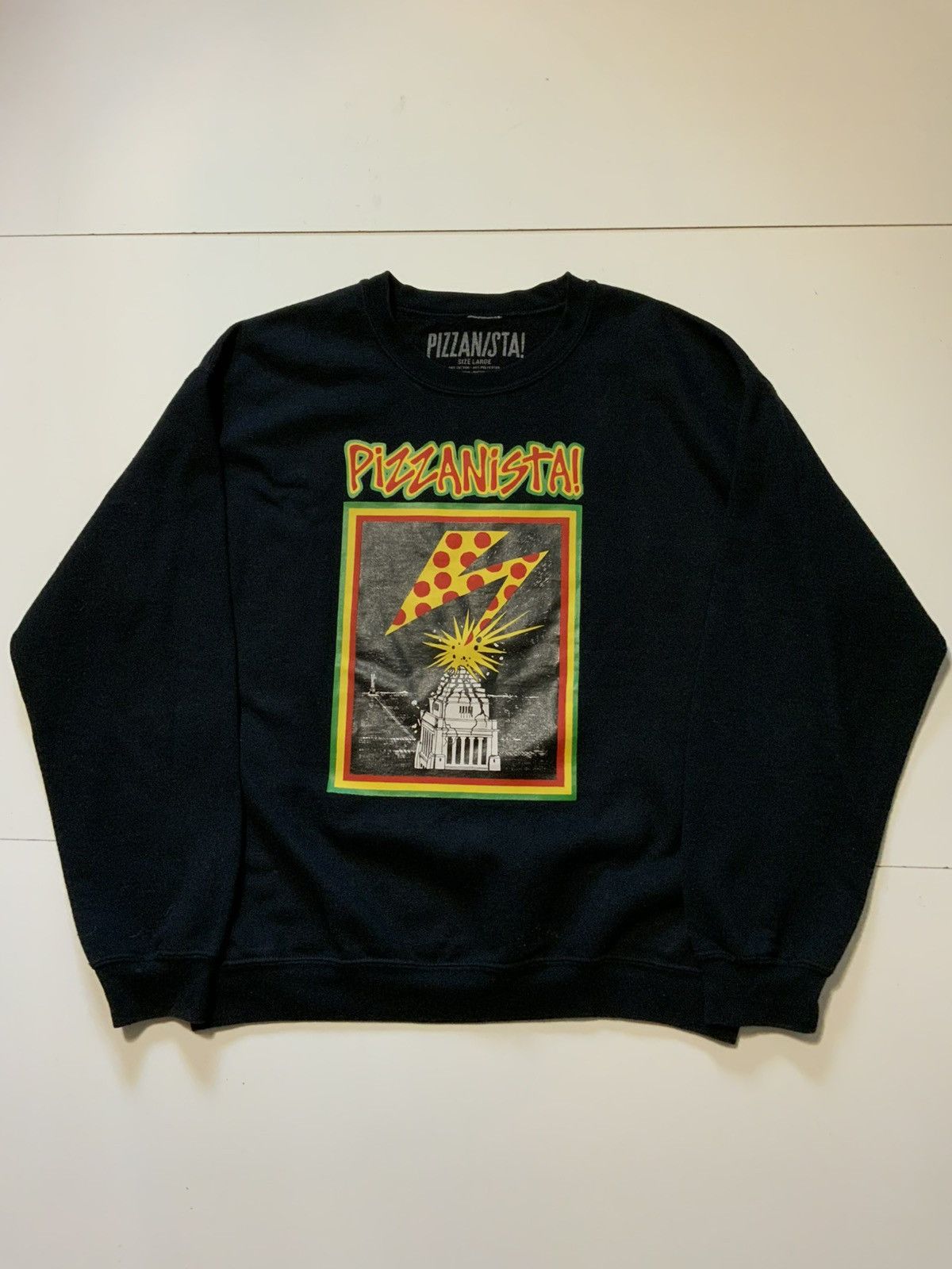 Other Pizzanista Los Angeles Bad Brains Pullover Crew Sweatshirt Size US L / EU 52-54 / 3 - 1 Thumbnail