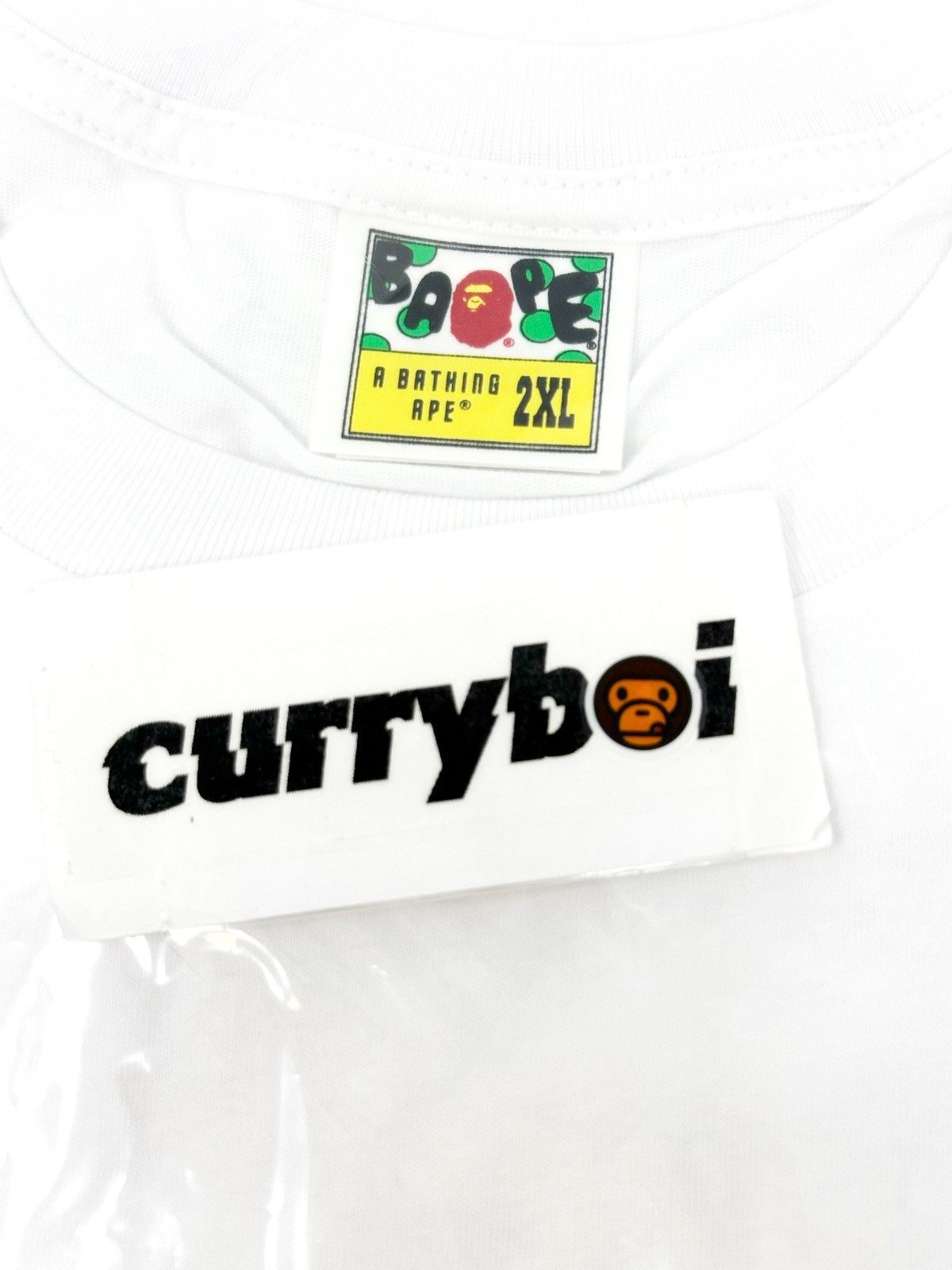 Bape BAPE Summer Pack Logo Tee (SS23) White Size US XXL / EU 58 / 5 - 5 Thumbnail