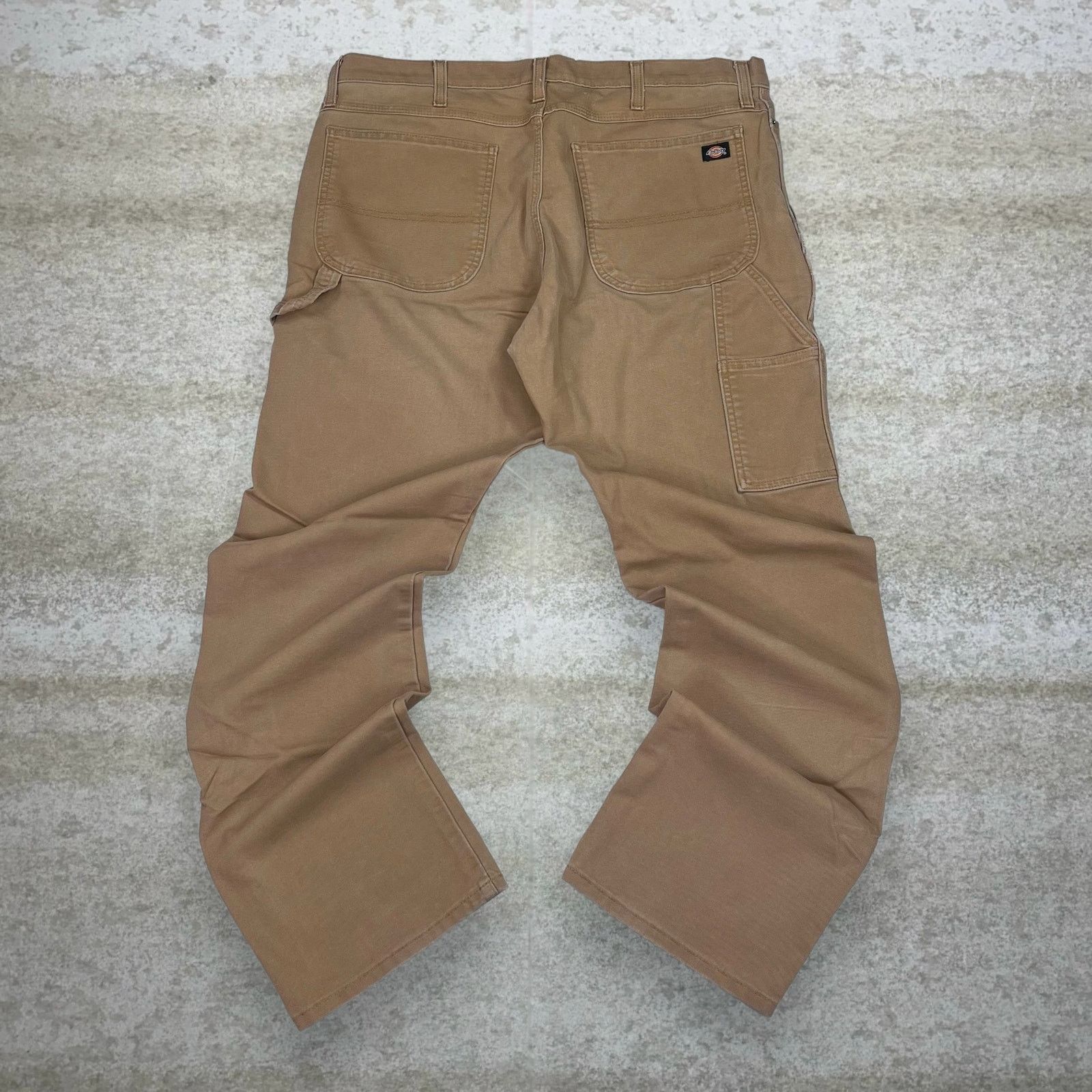 Dickies Vintage Y2K Dickies Carpenter Pants 40x32 Straight Leg Tan Size US 40 / EU 56 - 1 Thumbnail