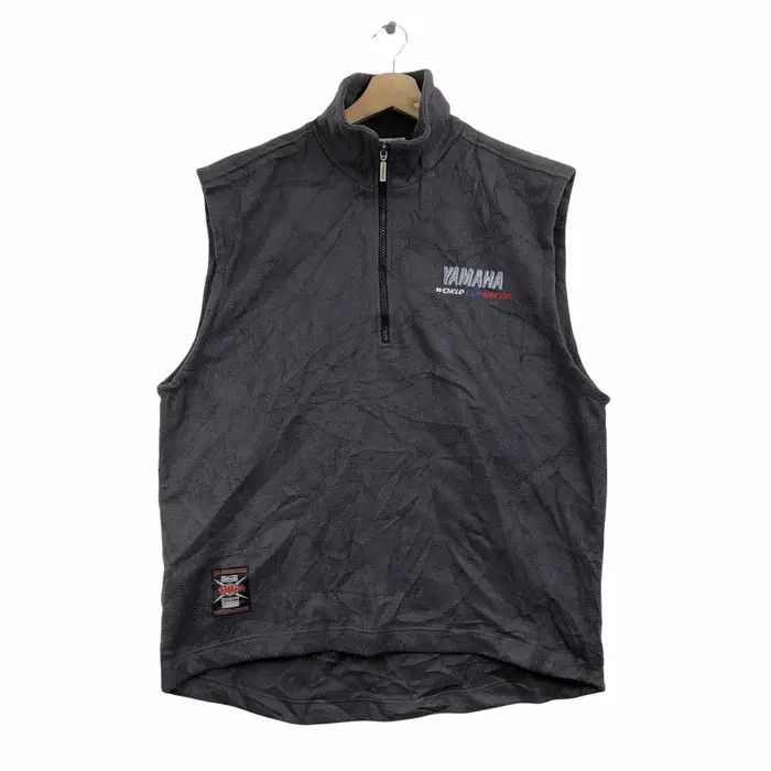 Yamaha Vtg YAMAHA WOLRDCUP RACER Motorcycle Racing Team Fleece Vest Size US M / EU 48-50 / 2 - 1 Thumbnail