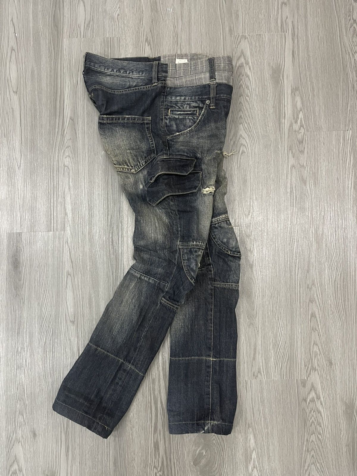 Japanese Brand × PPFM PPFM biker denim Size US 31 - 1 Thumbnail