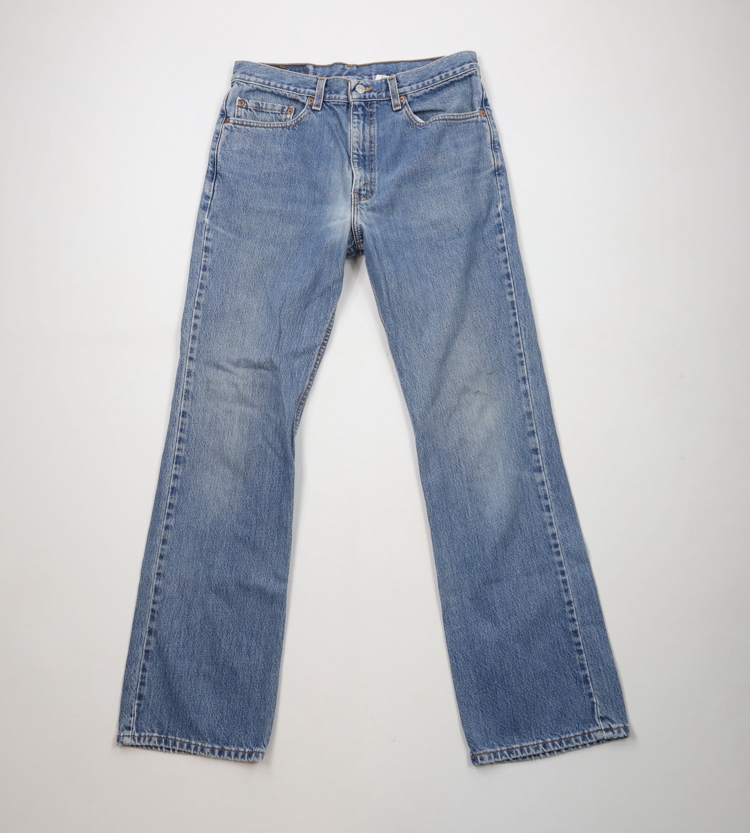 Vintage 90s Levis 517 Bootcut Wide Leg Denim Jeans USA
