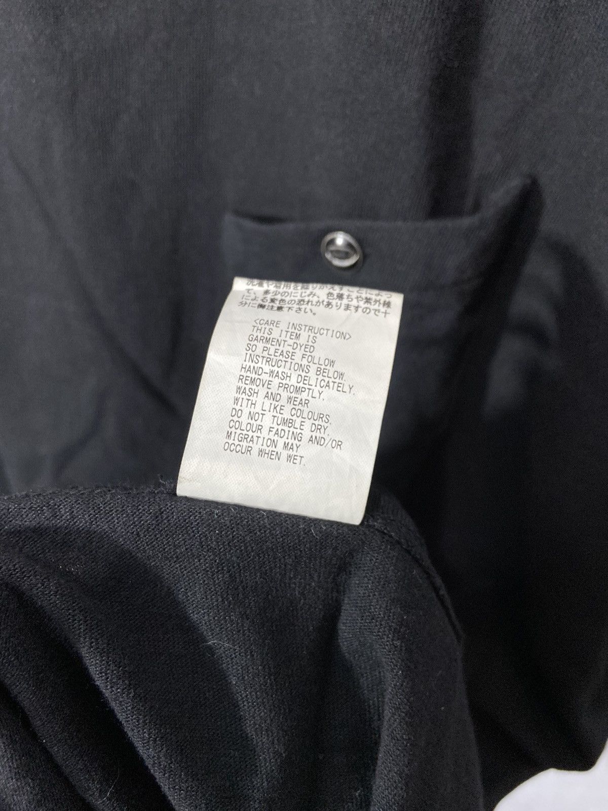 Designer × Japanese Brand × Nigel Cabourn Nigel Cabourn Pocket Tshirt Black Size US M / EU 48-50 / 2 - 8 Thumbnail