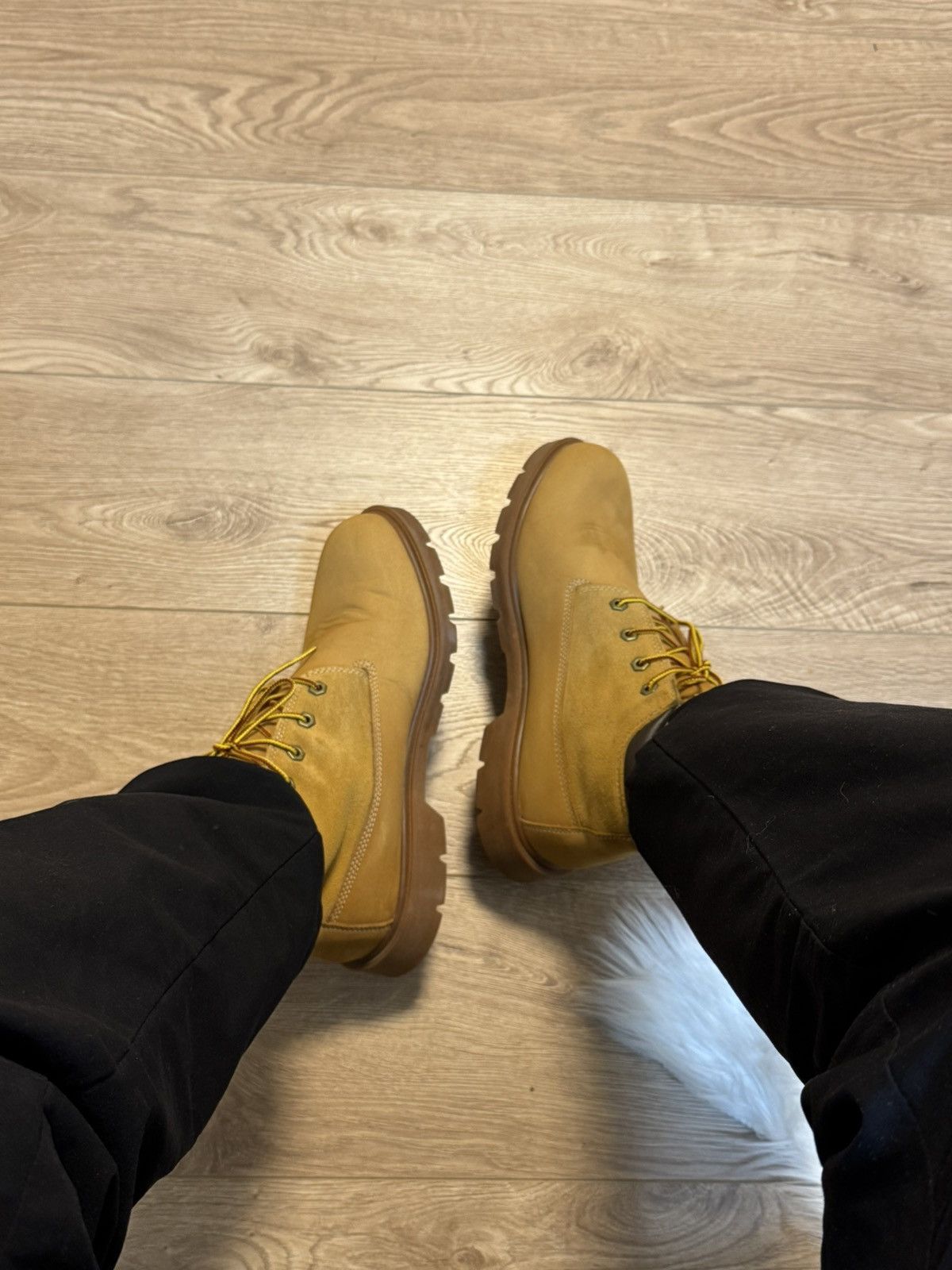 Timberland × Vintage Timberland ankle boots shoes suede leather 10 10.5 44.5 size Size US 10.5 / EU 43-44 - 12 Thumbnail