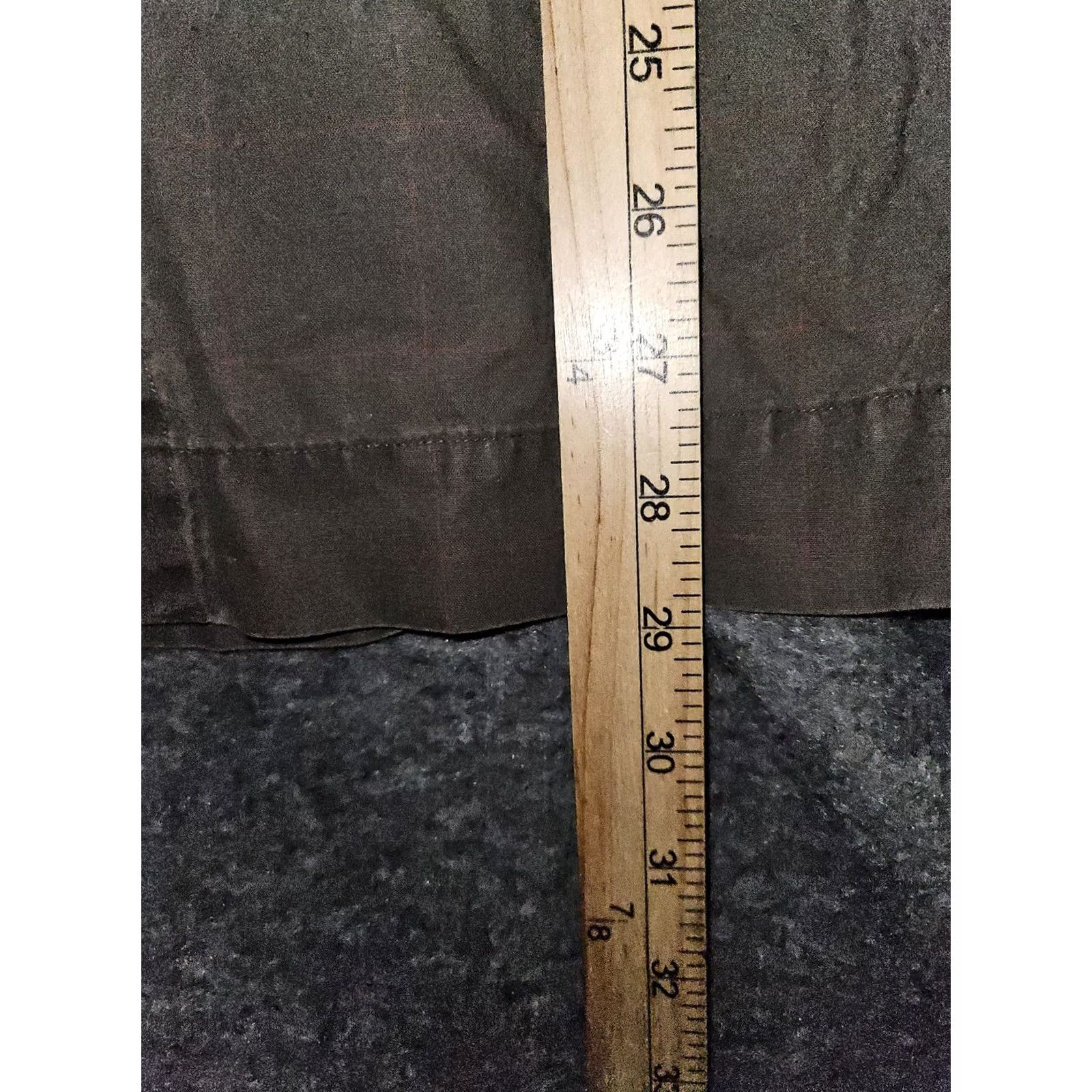 Tommy Hilfiger Tommy Hilfiger Shirt Mens Large Brown Plaid Button Up Long Sleeve Pocket Size US L / EU 52-54 / 3 - 6 Thumbnail