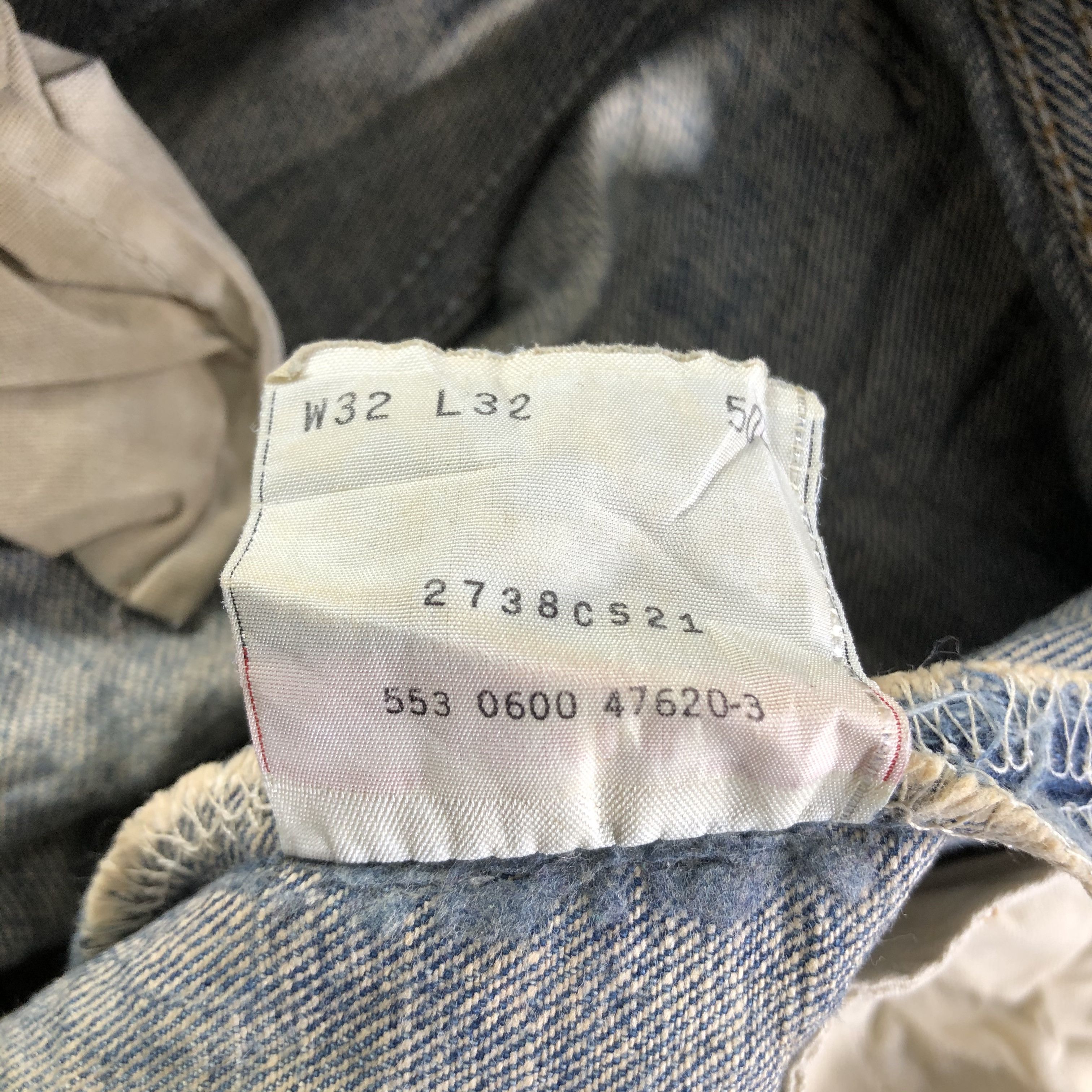 Levi's Vintage 90s Levis 501 Jeans-J3607 Size US 32 / EU 48 - 10 Thumbnail