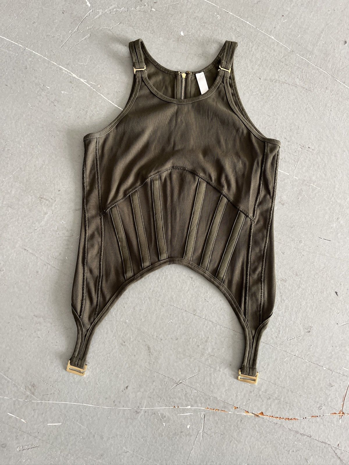 Dion Lee Dion Lee Fin Corset Tank Top (unisex) Size US S / EU 44-46 / 1 - 1 Thumbnail