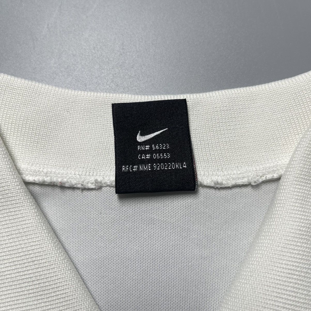 Nike VALENCIA NIKE 2000/2001 FOOTBALL HOME JERSEY #6 MENDIETA Size US M / EU 48-50 / 2 - 8 Thumbnail