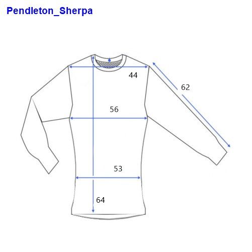 Pendleton Pendleton Sherpa Jacket Teddy Fuzzy Plaid Accents Womens L Size L / US 10 / IT 46 - 2 Thumbnail