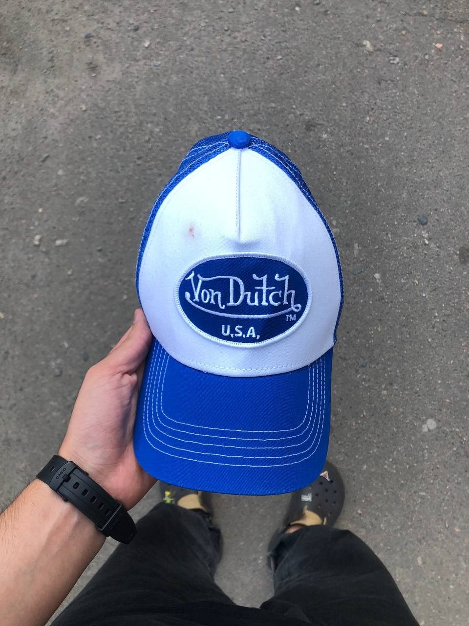 Von Dutch Vintage Von Dutch USA Trucker Skateboard Retro Cap Y2K 90s Size ONE SIZE - 1 Thumbnail