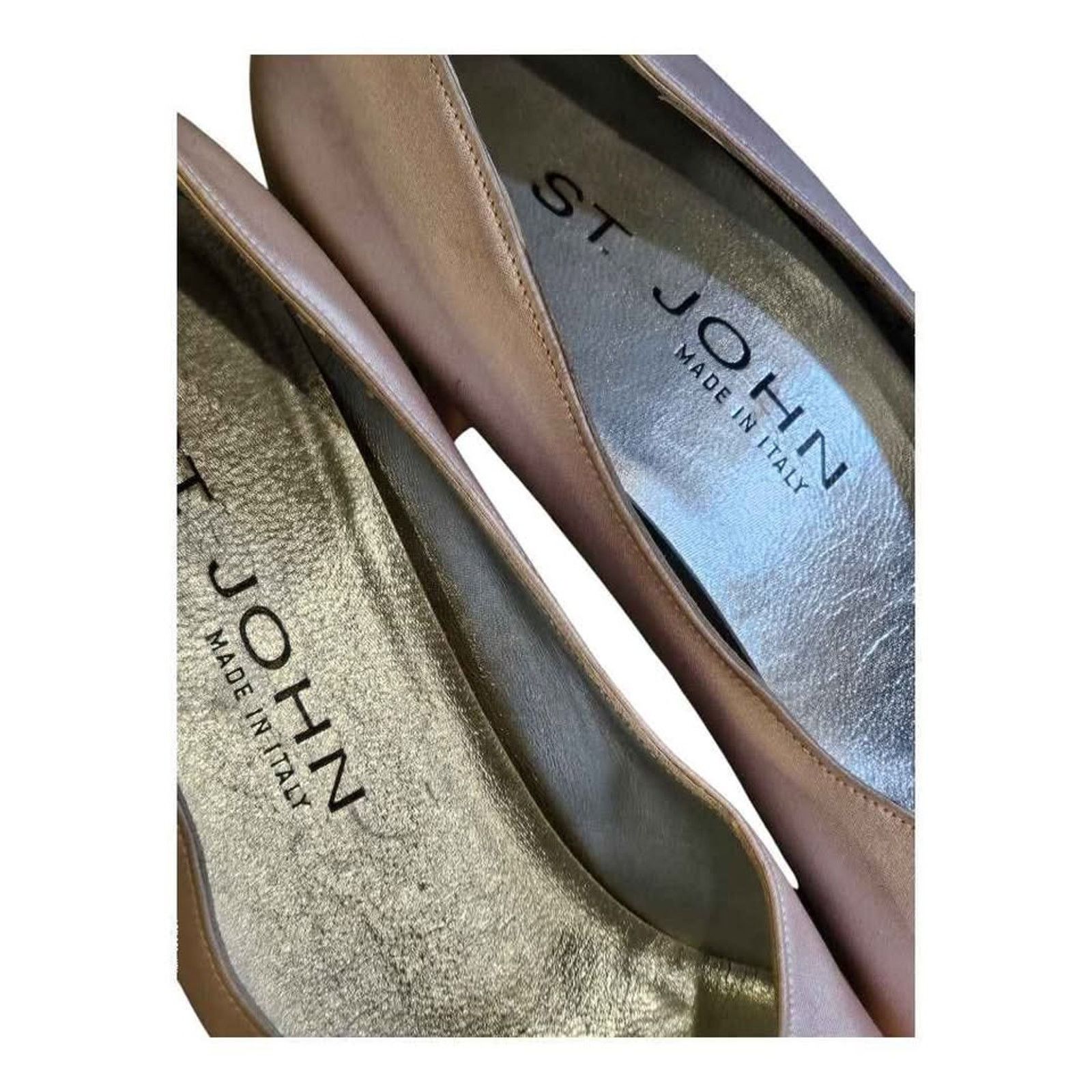 St. John St. John Satin Pumps Heels 7 Size US 7 / IT 37 - 9 Thumbnail