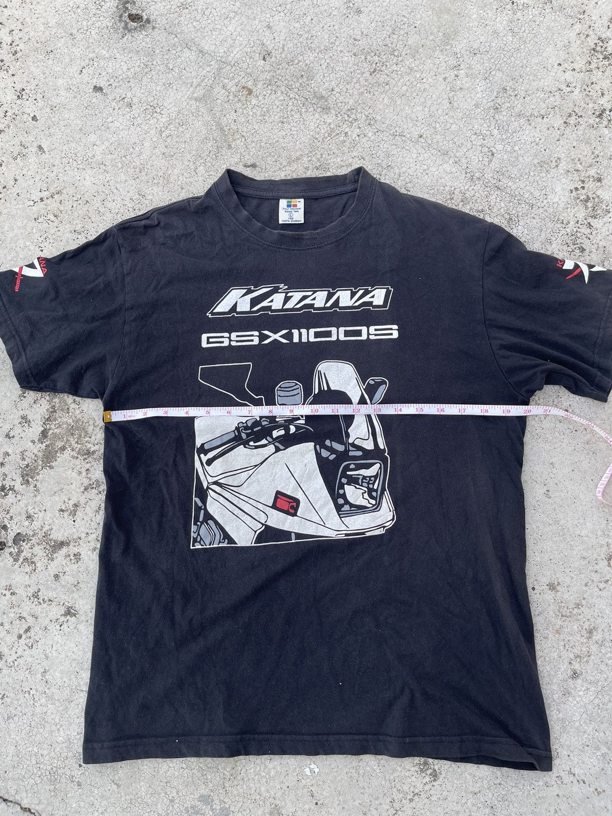 Other Vintage Suzuki Katana Motor T shirt L fit M GSX 1100s Rare Size US M / EU 48-50 / 2 - 7 Thumbnail