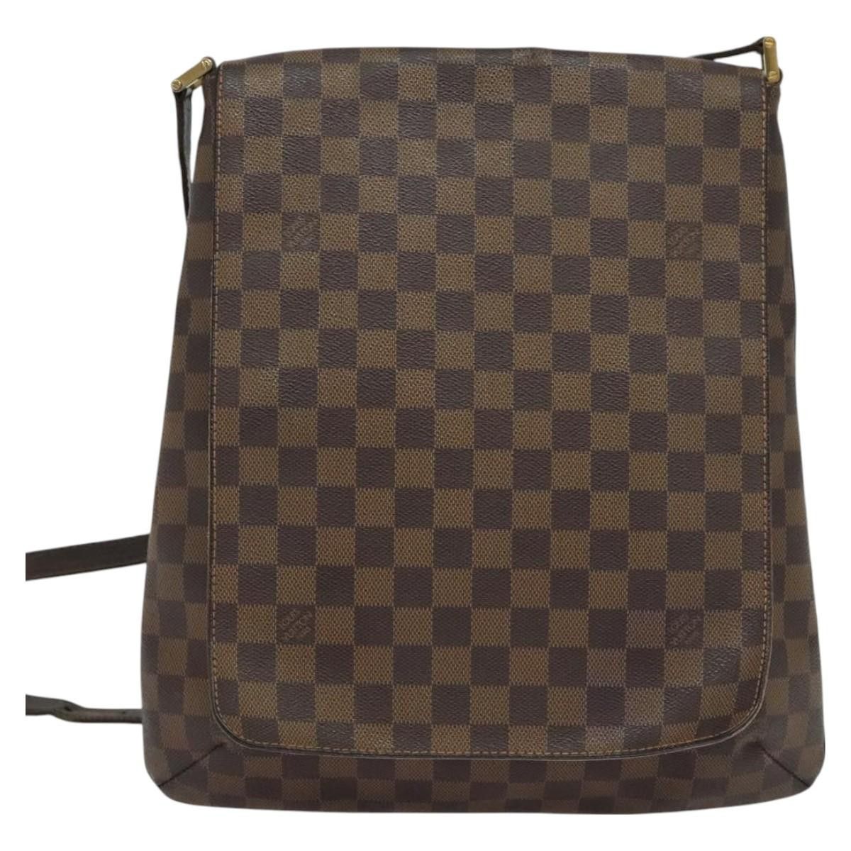 Louis Vuitton LOUIS VUITTON Damier Ebene Musette Shoulder Bag N51302 Size ONE SIZE - 13 Thumbnail