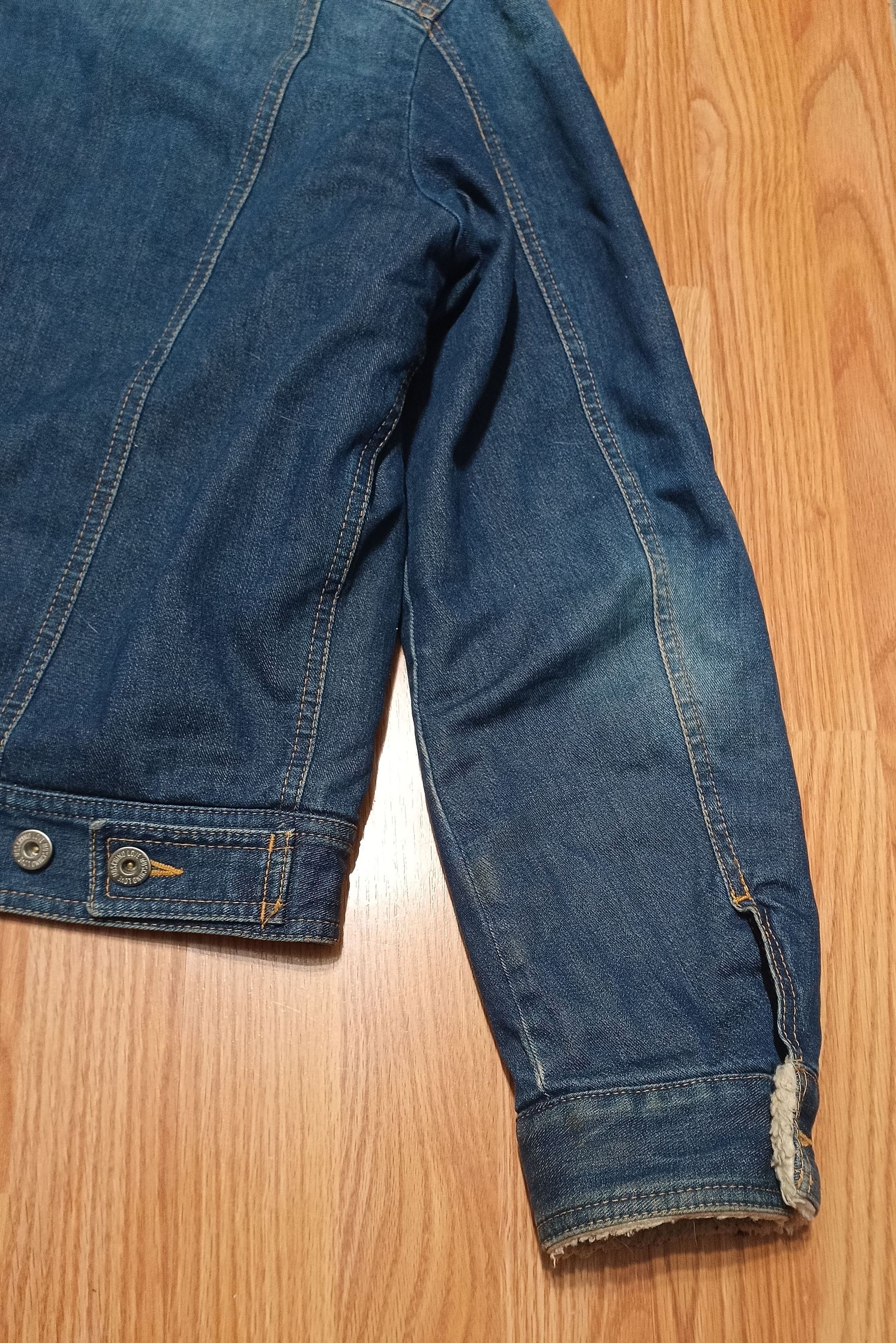 Moschino Moschino Denim Shearling Jacket Mens Size EU50 US34 Size US M / EU 48-50 / 2 - 12 Thumbnail